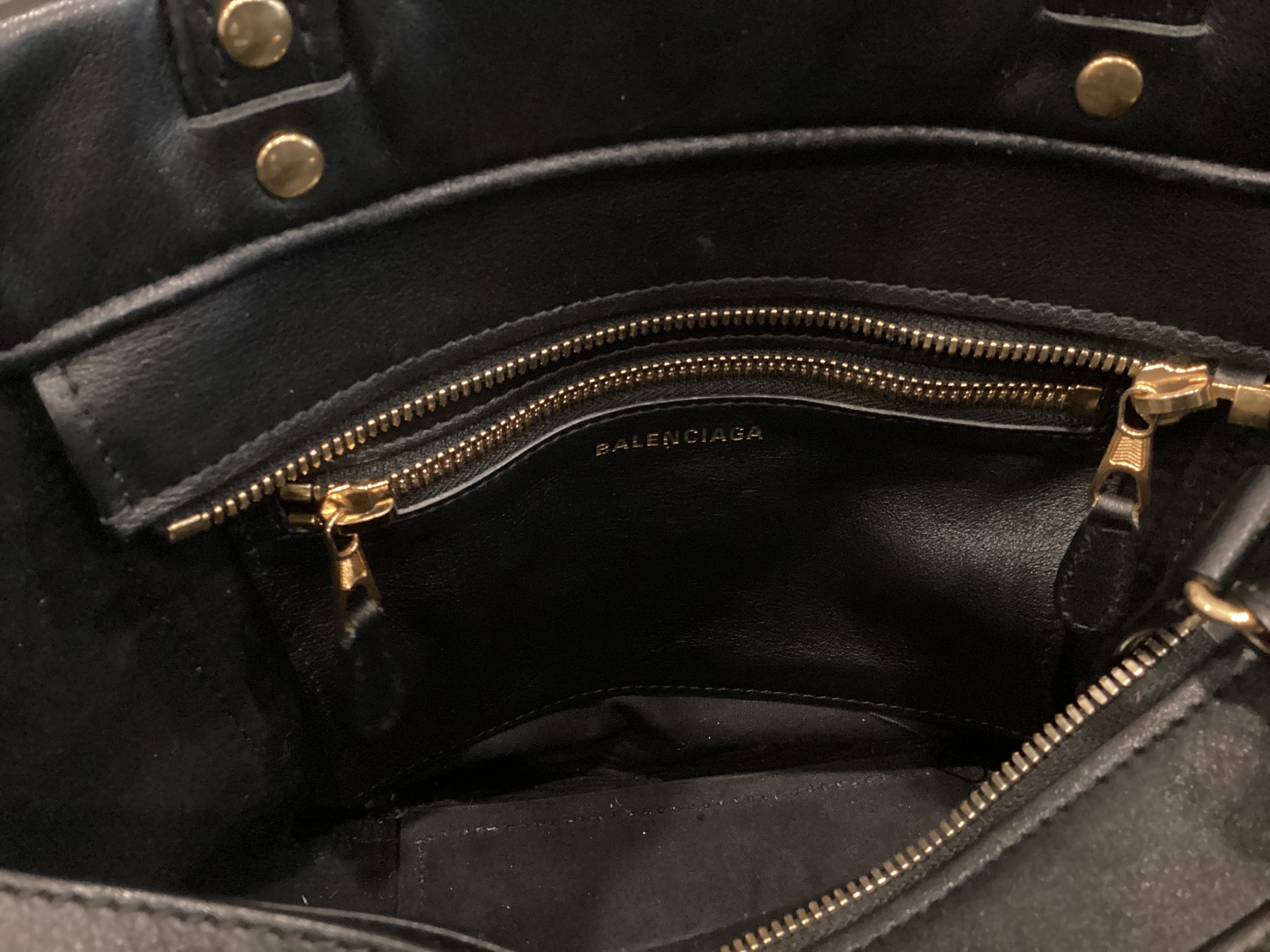 Balenciaga Everyday Tote XS Fringe Logo
