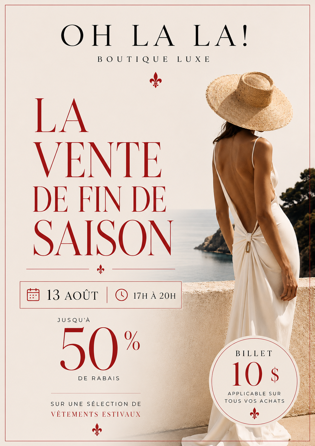 VENTE DE FIN DE SAISON