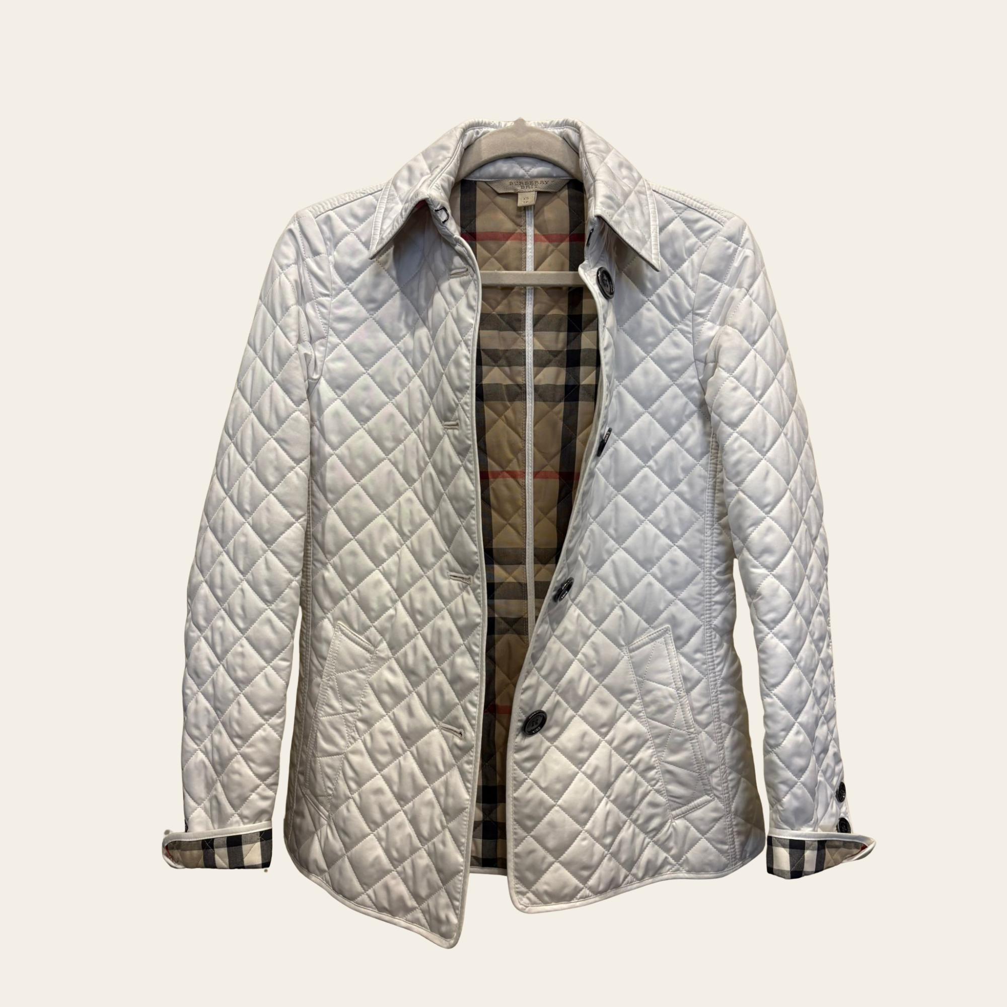 BURBERRY - Diamond Quilted Jacket - XS/SMALL