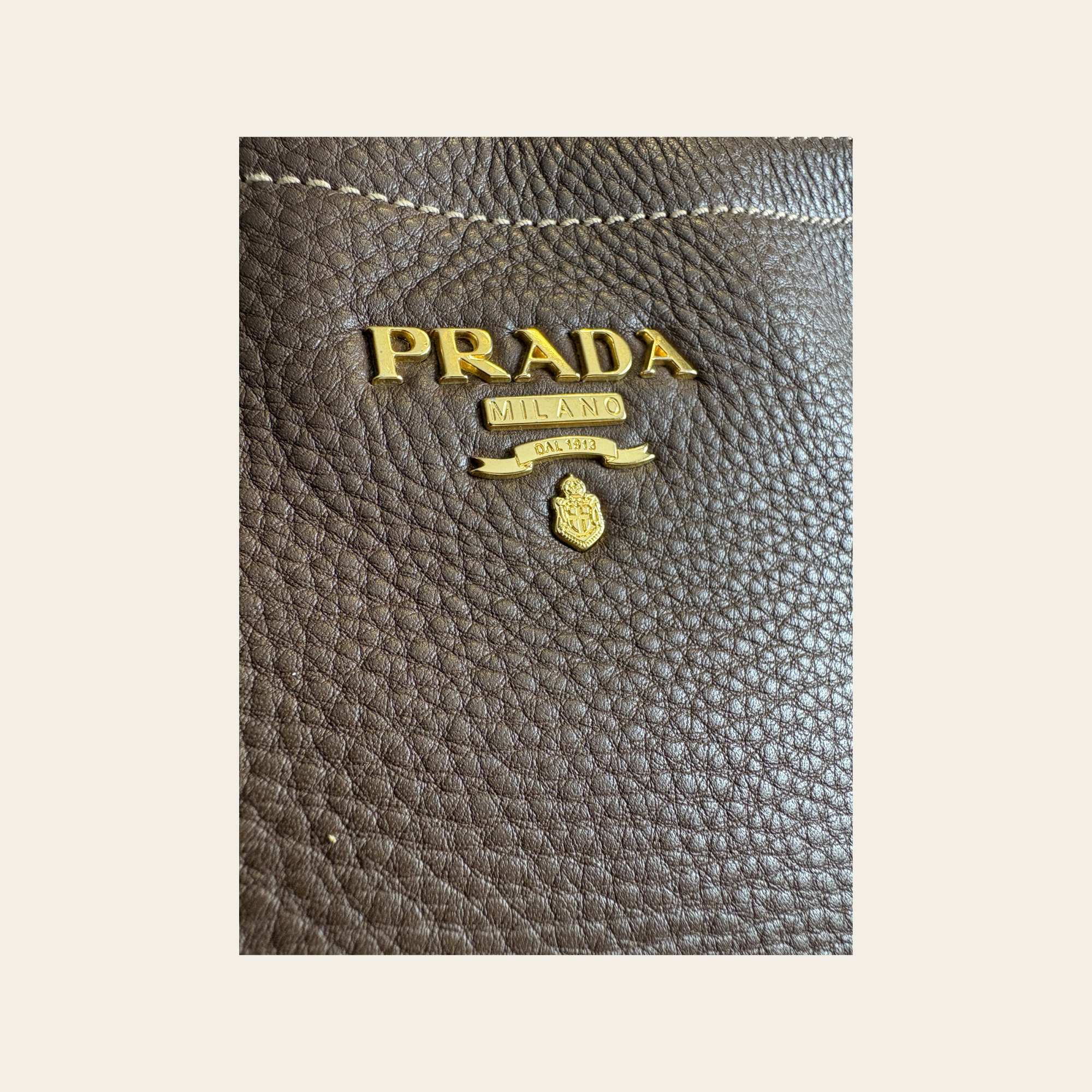 Prada - Vitello Daino Tote
