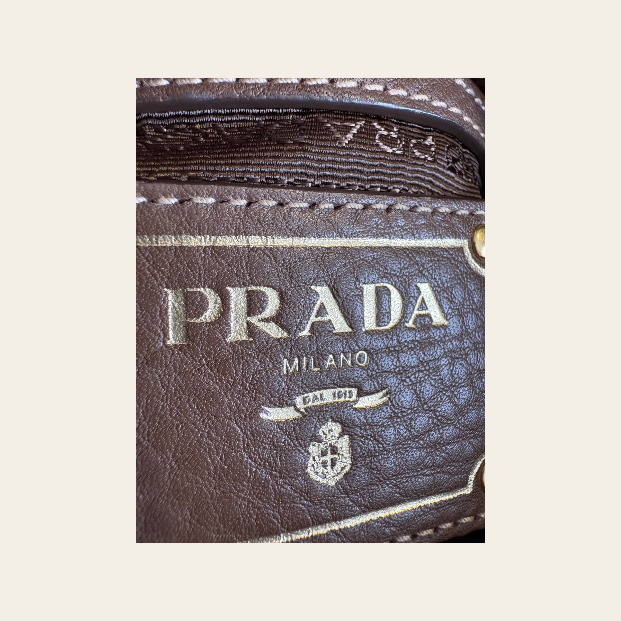 Prada - Vitello Daino Tote