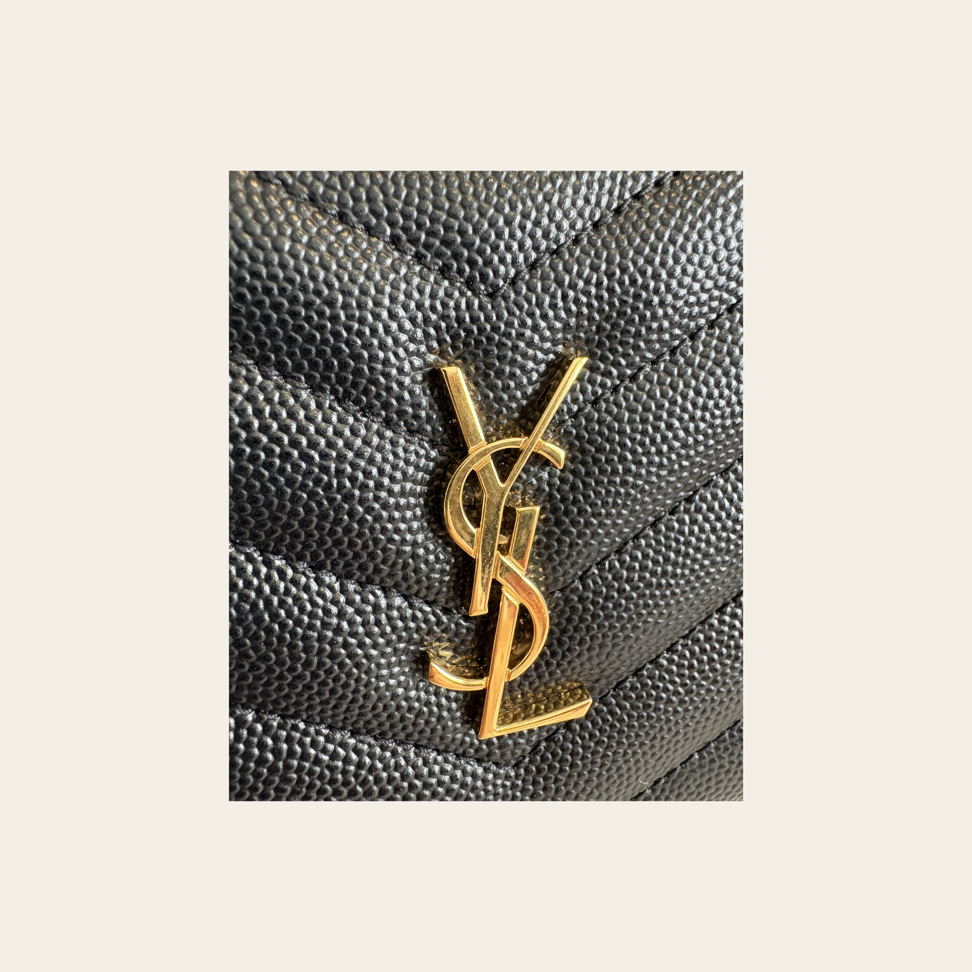 Saint Laurent Porte feuille Monogramme