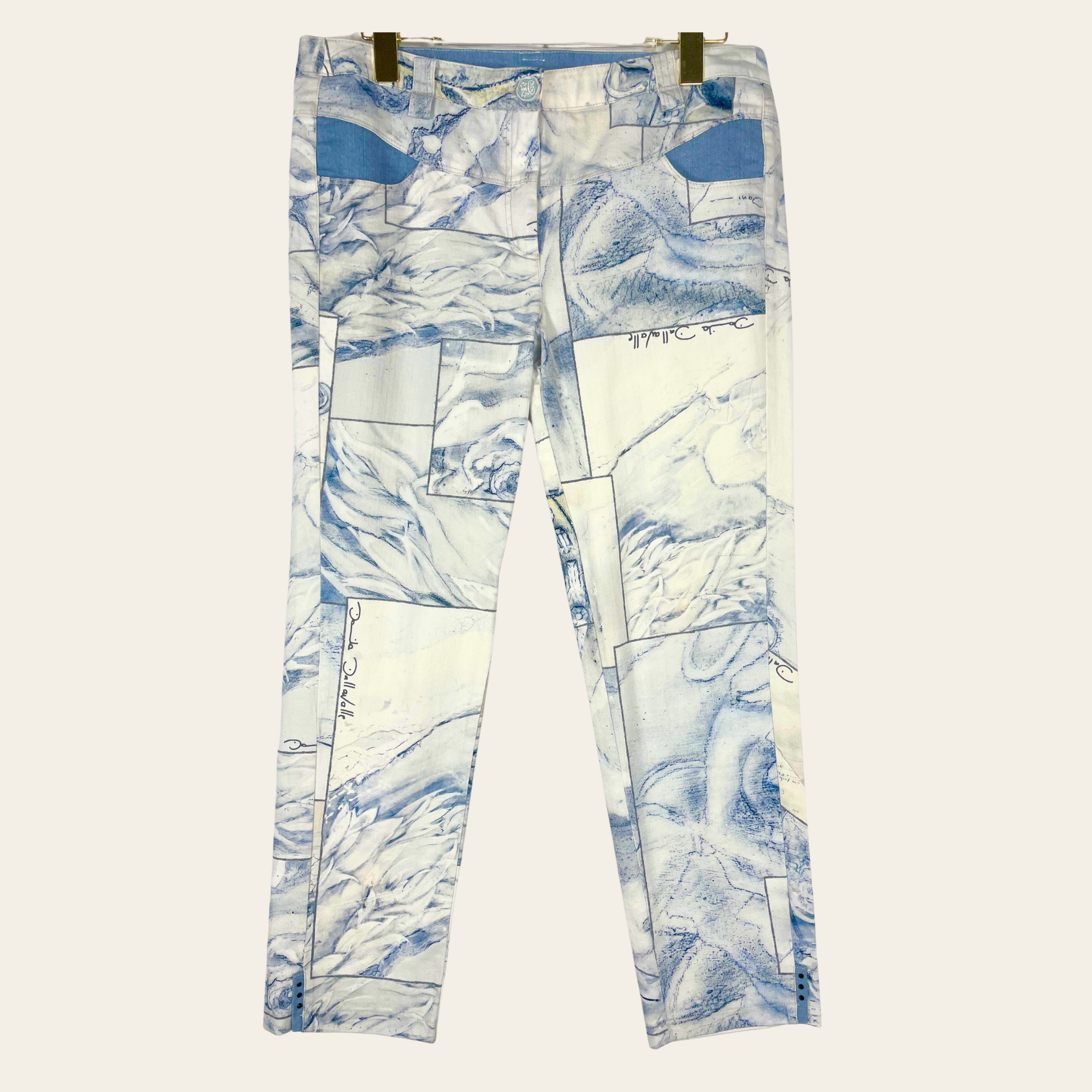 Elisa Cavaletti Denim Premium - Jean Artistique Imprimé, M/L