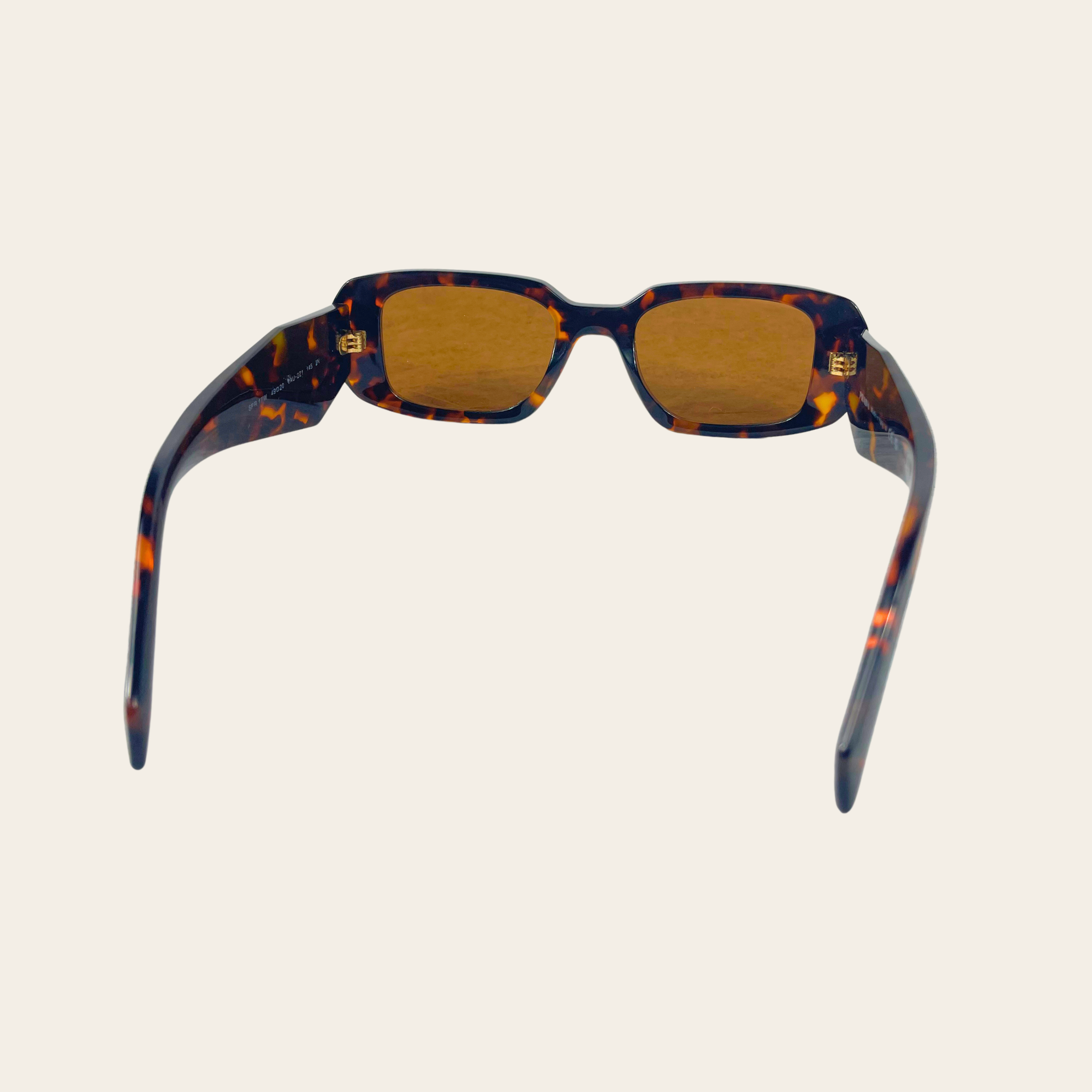 Prada Symbole Tortoise Shell Sunglasses