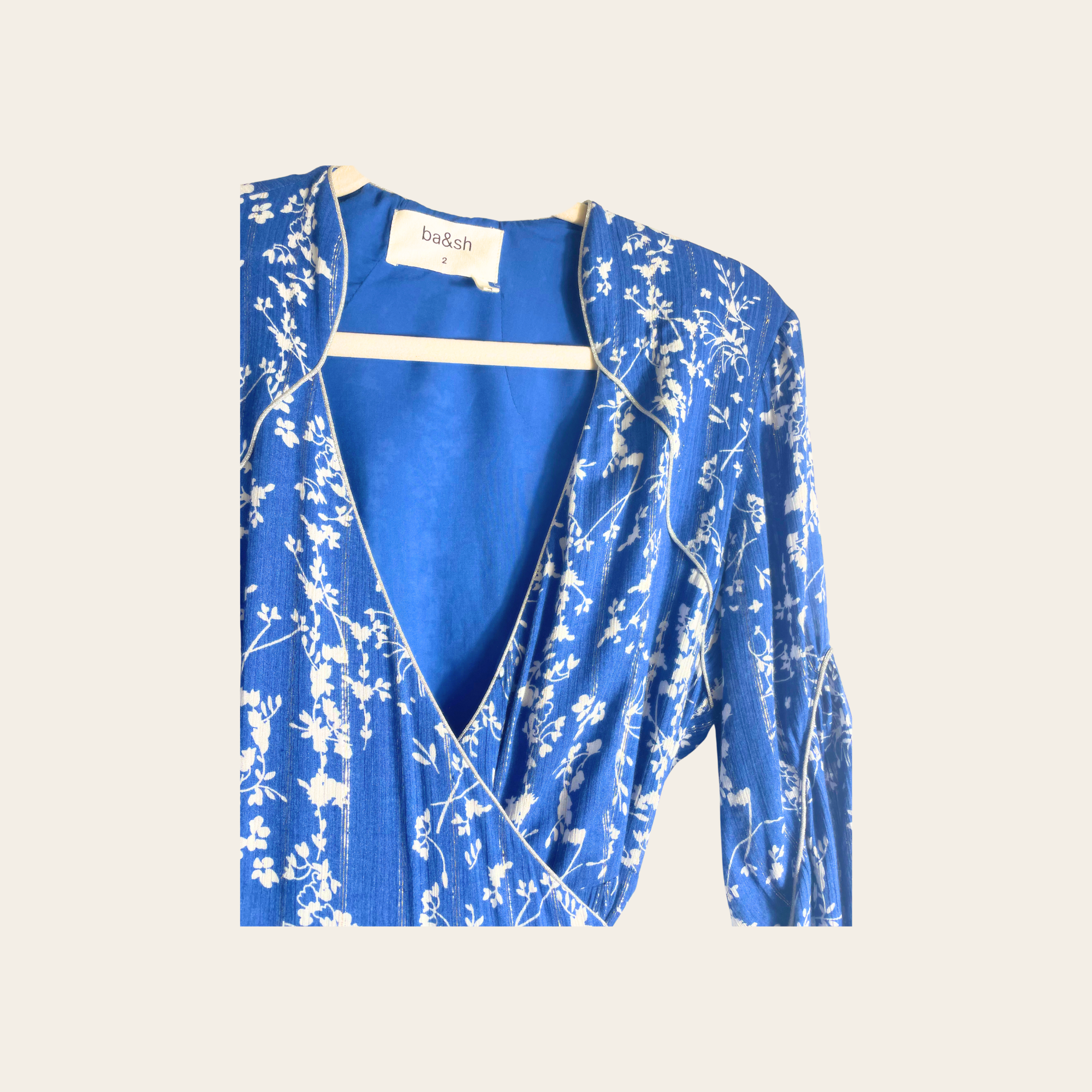 ba&sh – Robe portefeuille Lady Dress , M