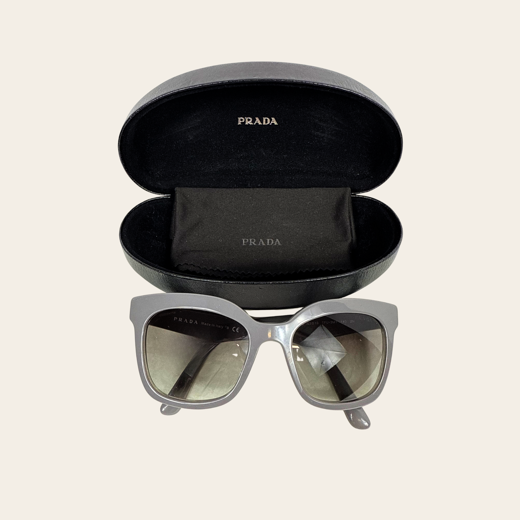Prada – Symbole Oversized Rectangular Sunglasses