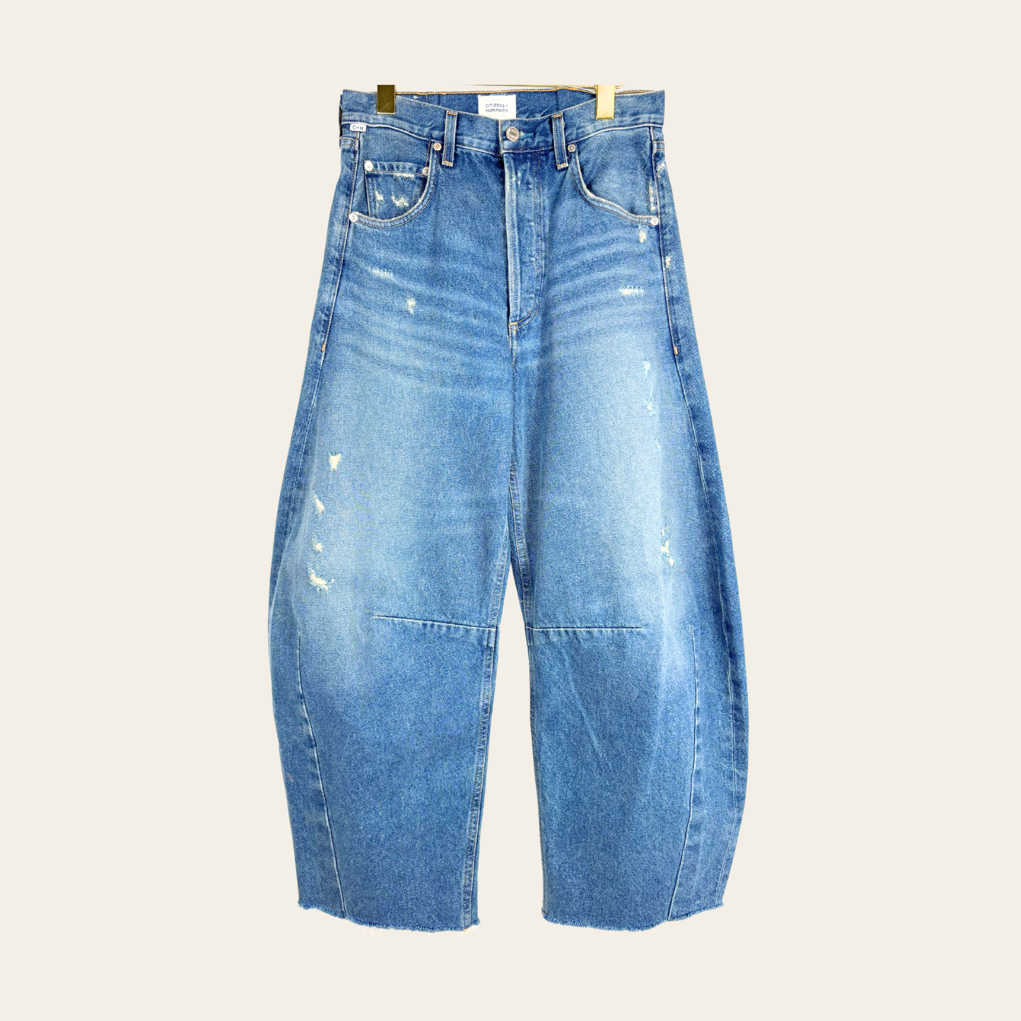 CITIZENS OF HUMANITY – Jean Premium Vintage Wide Leg en Denim, Taille 26
