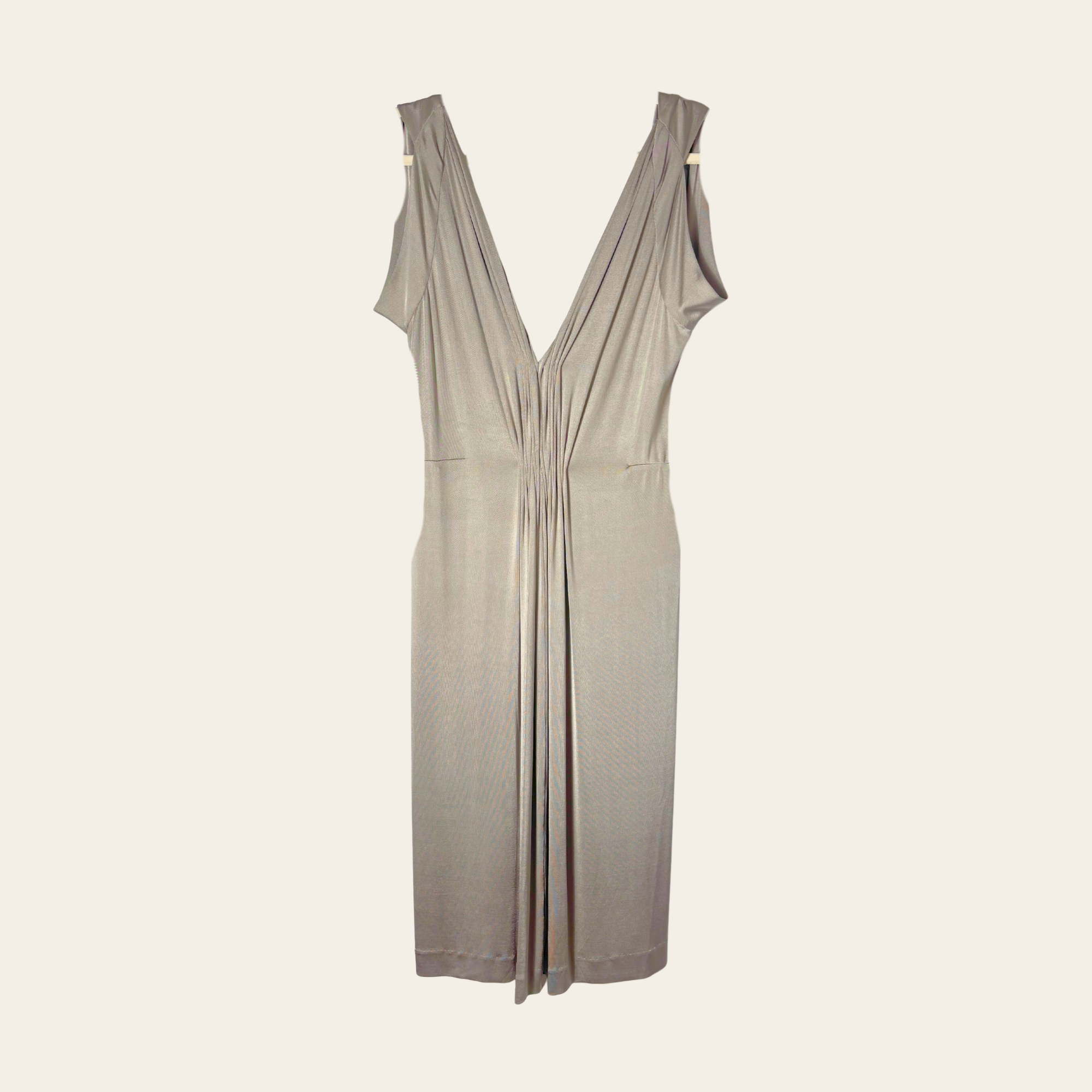 PHILOSOPHY DI ALBERTA FERRETTI – Robe Drapée Décolleté Plongeant, M