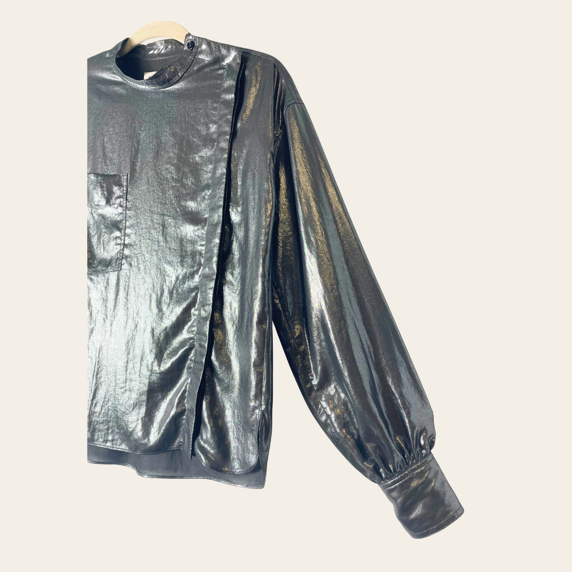 Étoile Isabel Marant - Metallic Lamé Blouse, S