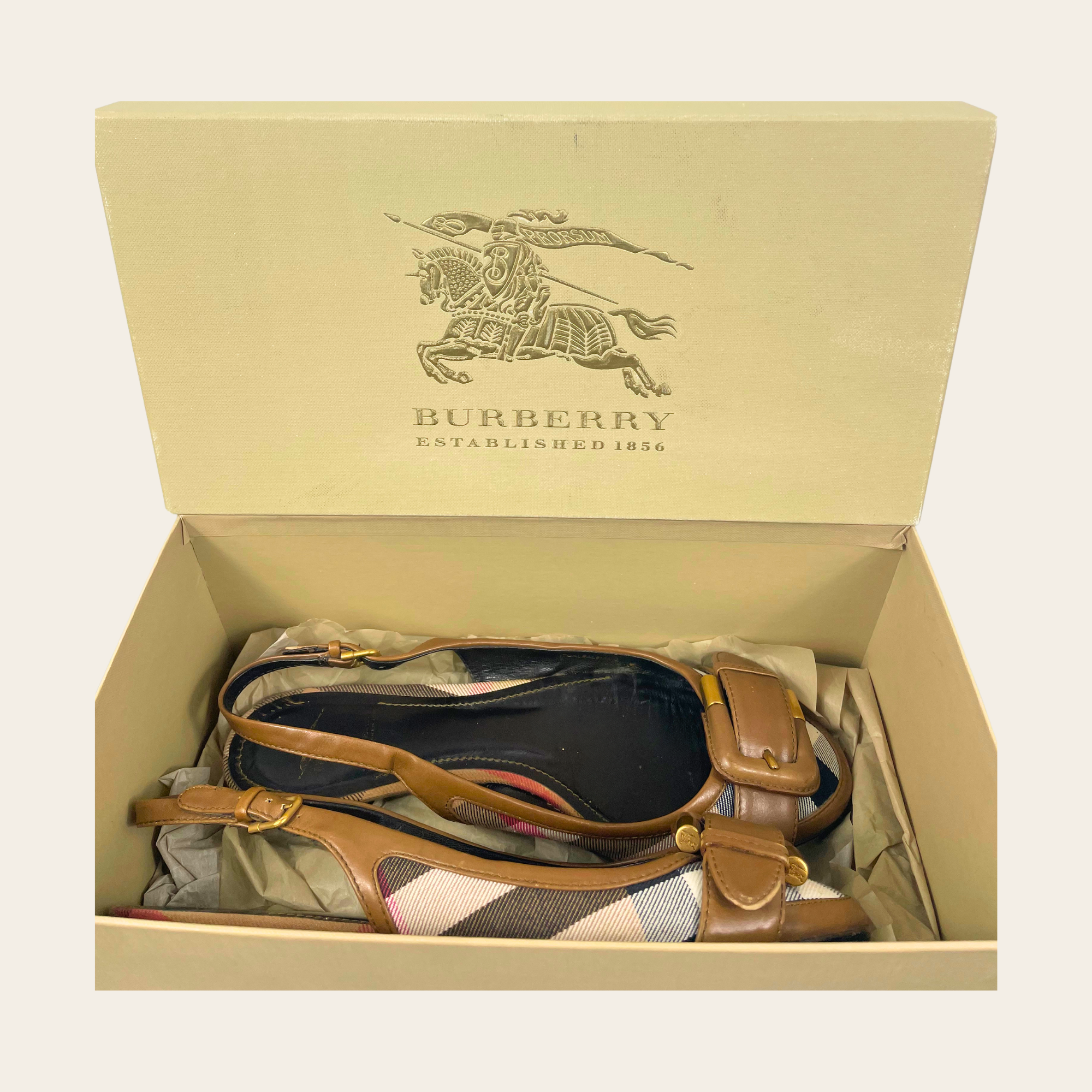 Burberry Slingback 38.5