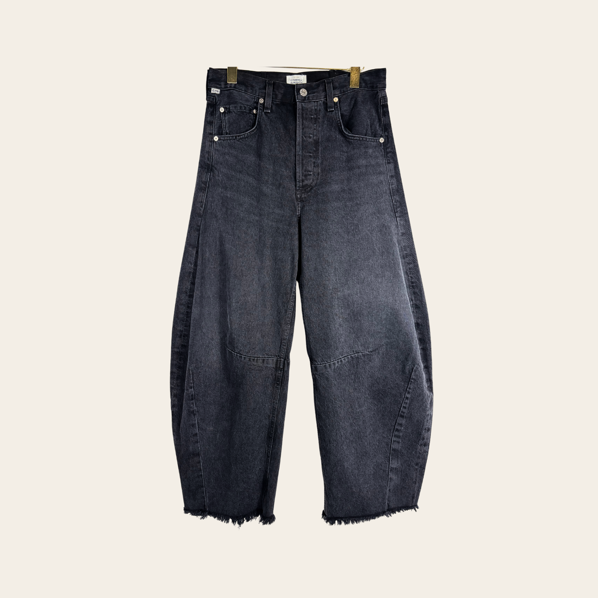 CITIZENS OF HUMANITY  – Jean Premium Vintage Noir Effet Délavé, Taille 30