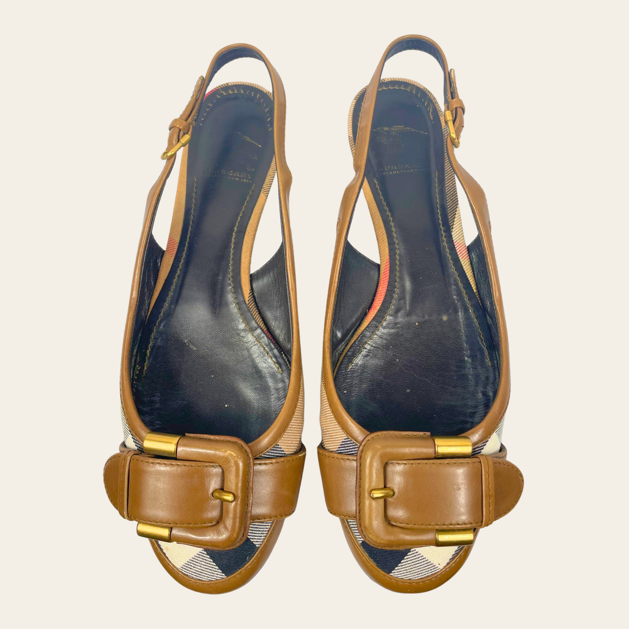 Burberry Slingback 38.5