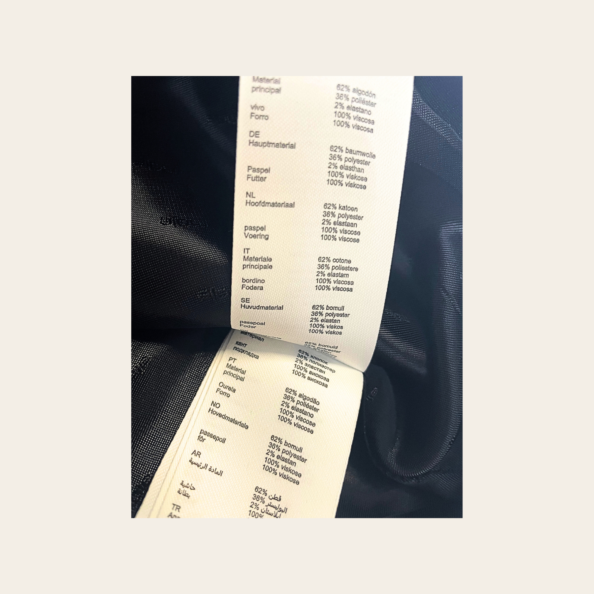 MAJE – Veste Courte Contrastée à Passepoil, Taille 42 (L)