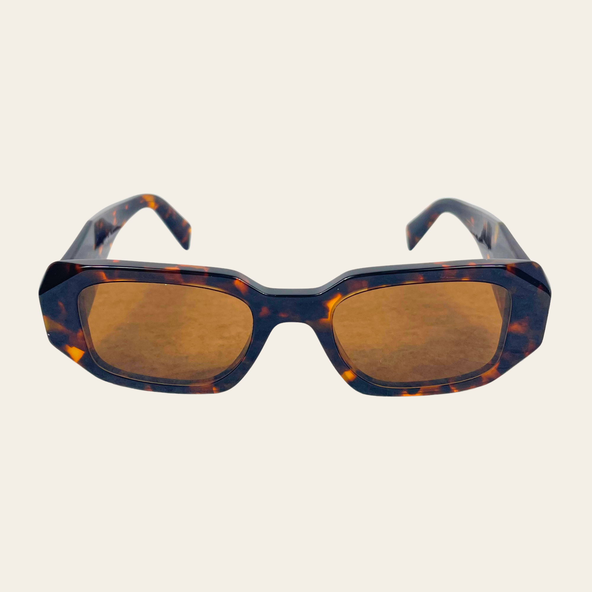Prada Symbole Tortoise Shell Sunglasses