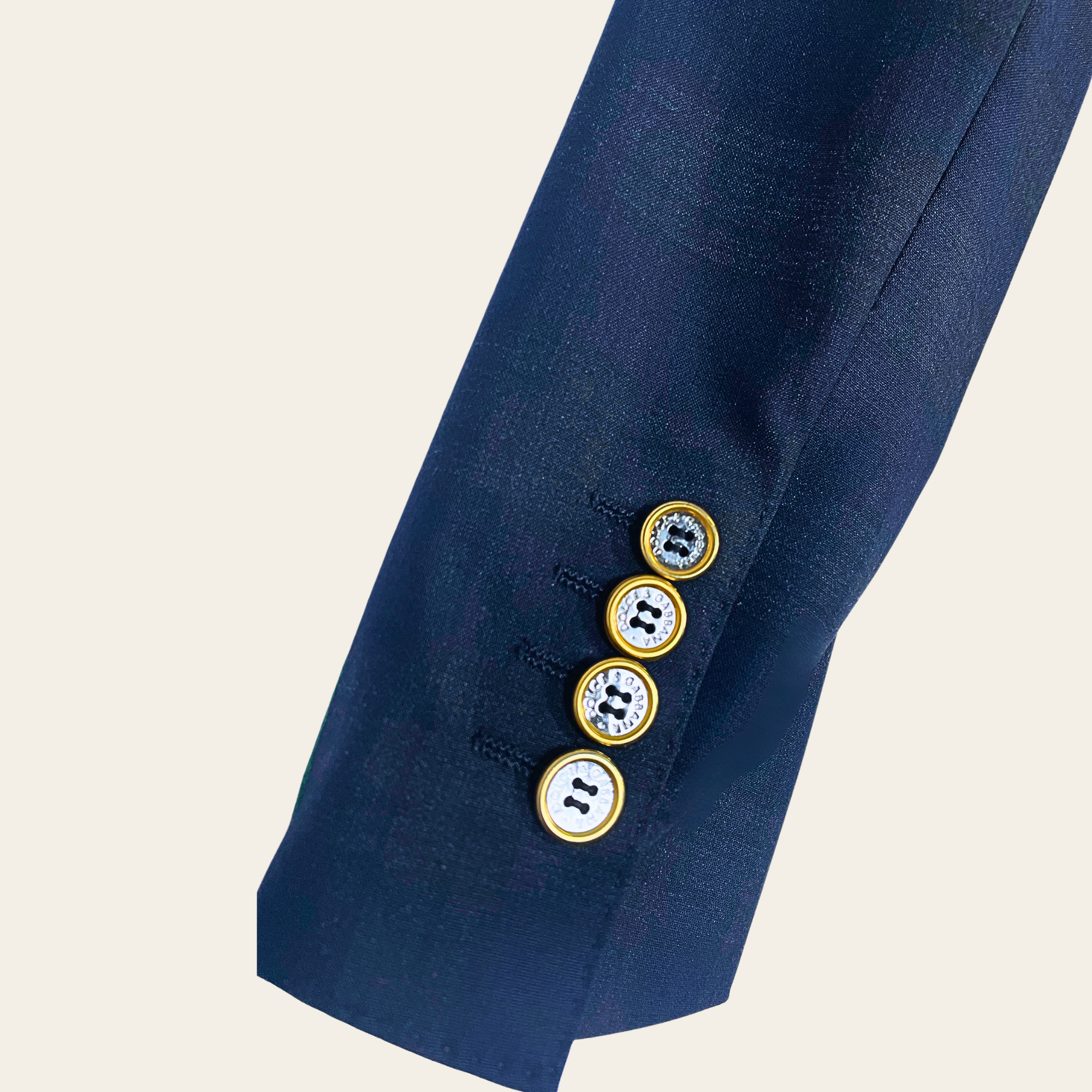 DOLCE & GABBANA - Blazer Tailleur Prince-de-Galles XS
