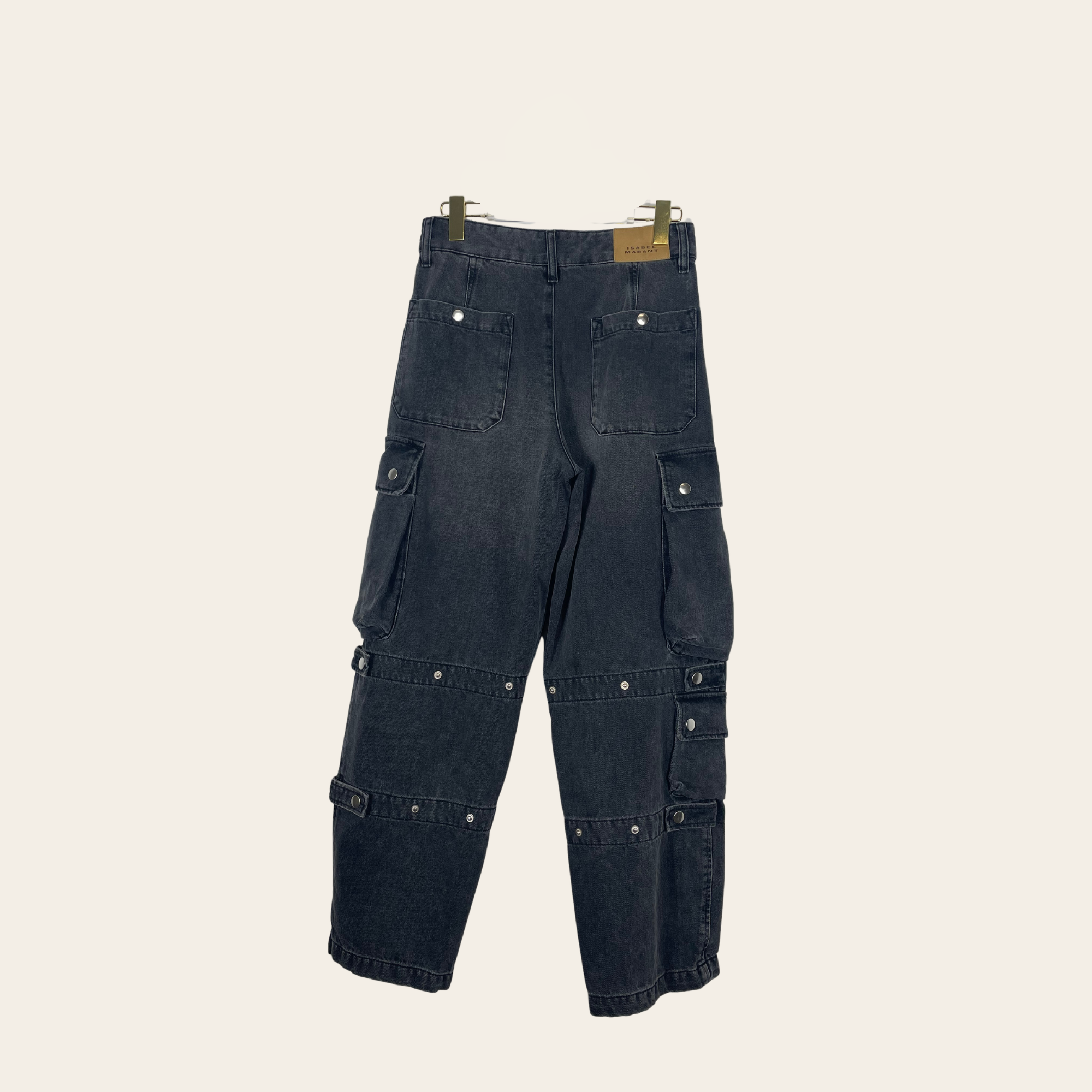ISABEL MARANT - (Denim Cargo Utility Pants)