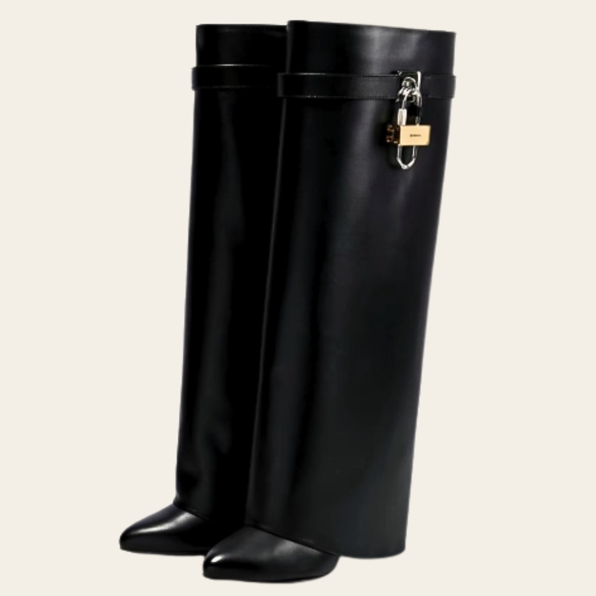 GIVENCHY - Shark Lock Tank Boots 39