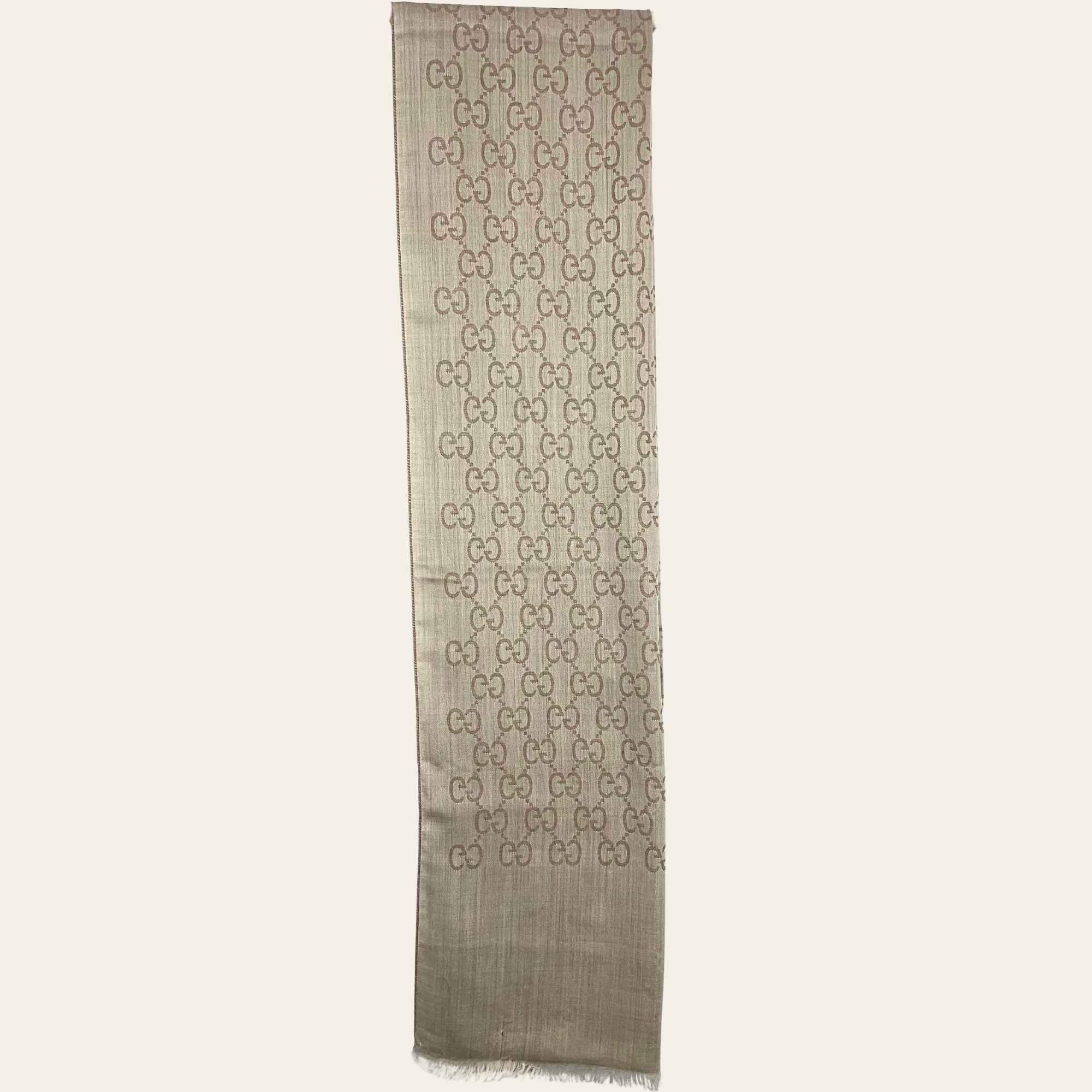 GUCCI - Foulard GG Monogram Jacquard