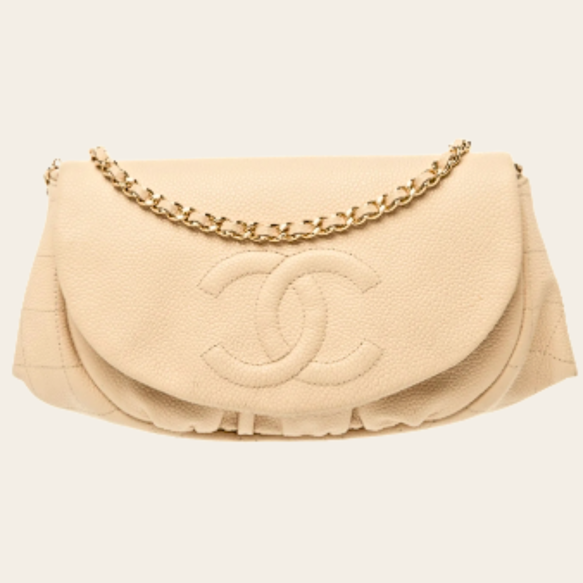 CHANEL - Moon Bag CC Caviar Chain