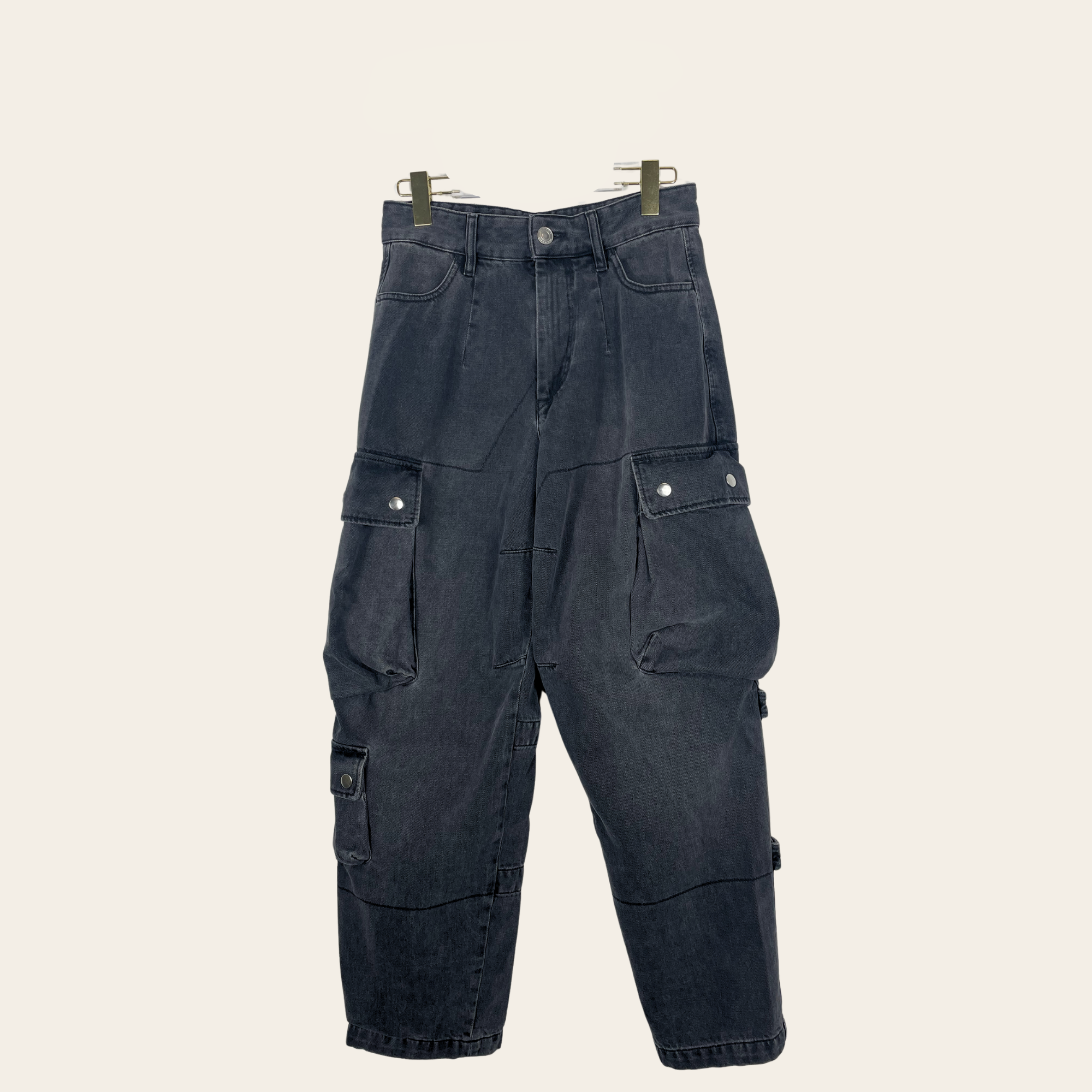 ISABEL MARANT - (Denim Cargo Utility Pants)