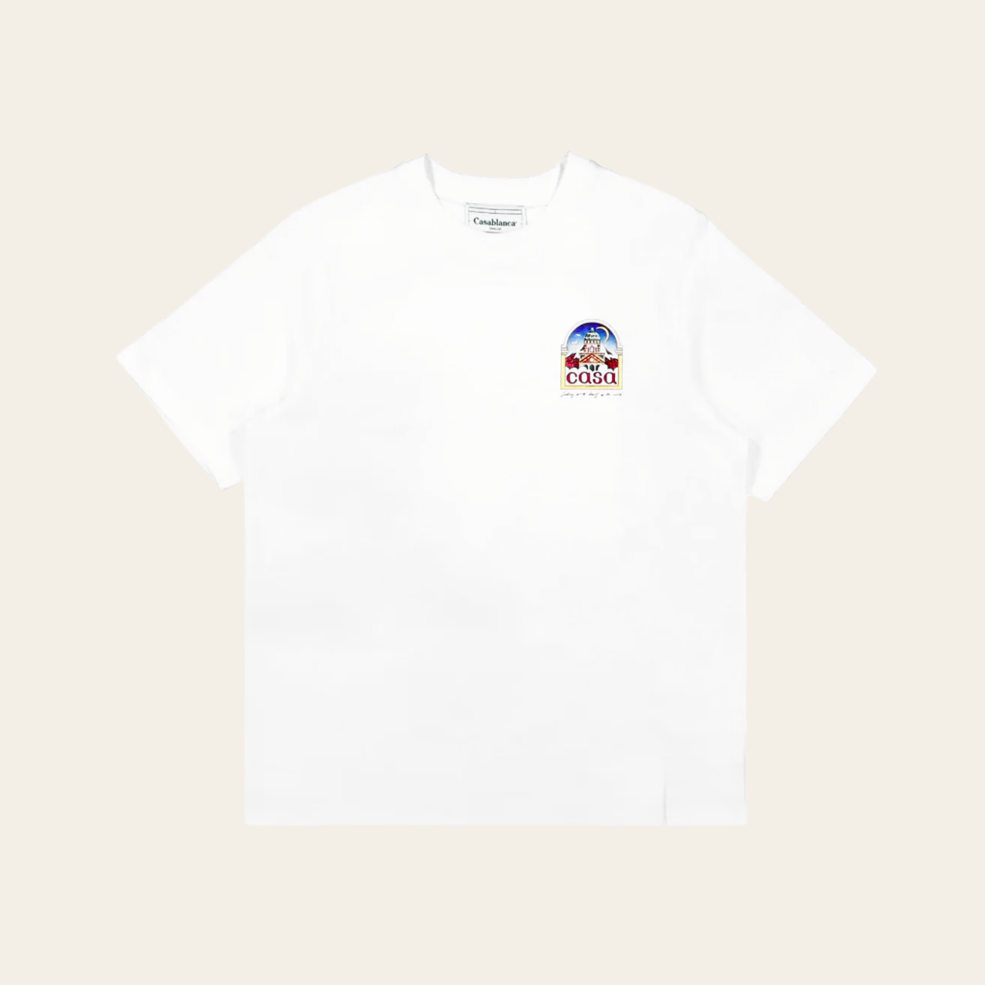 CASABLANCA - Vue De L'Arche Printed T-Shirt, taille M