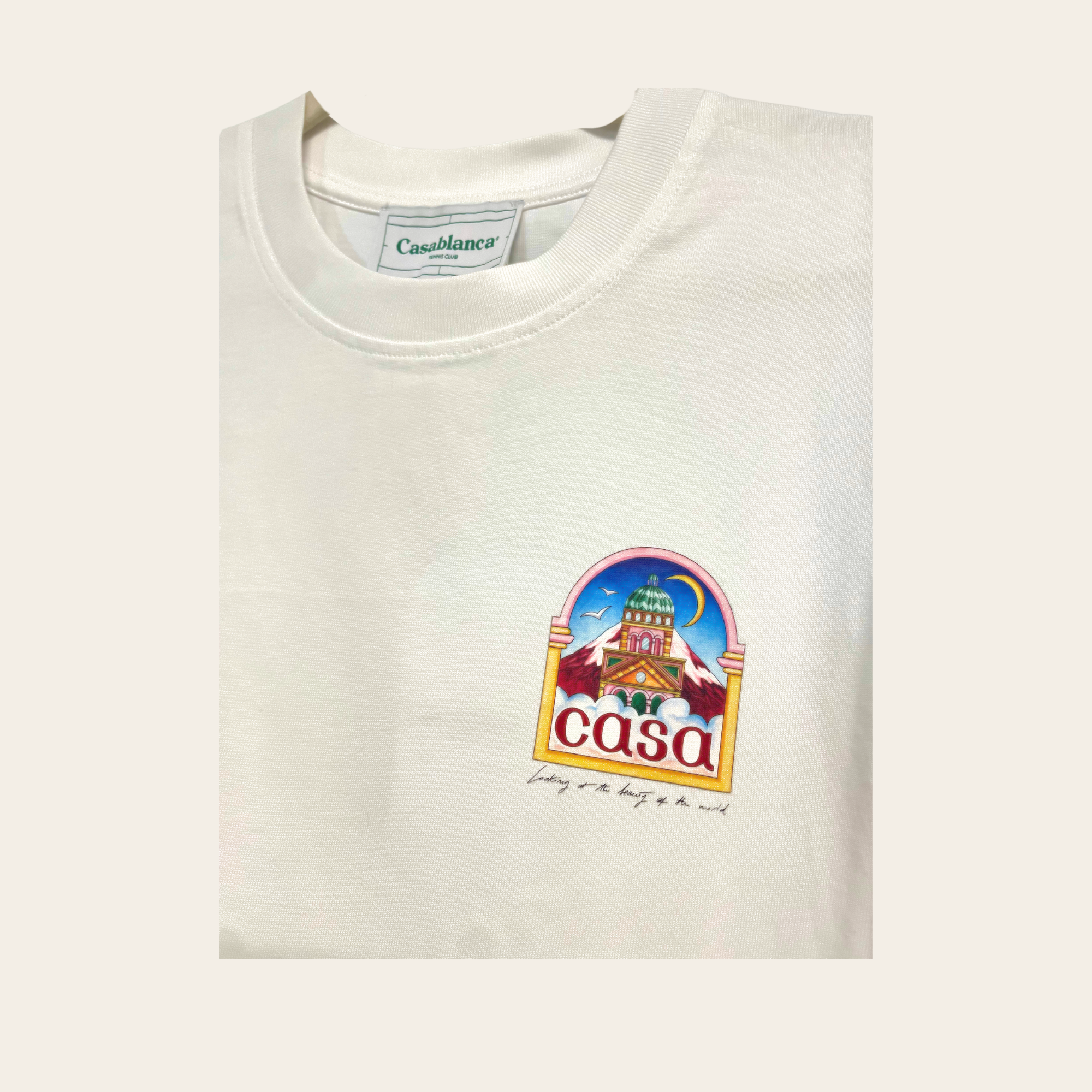 CASABLANCA - Vue De L'Arche Printed T-Shirt, taille M