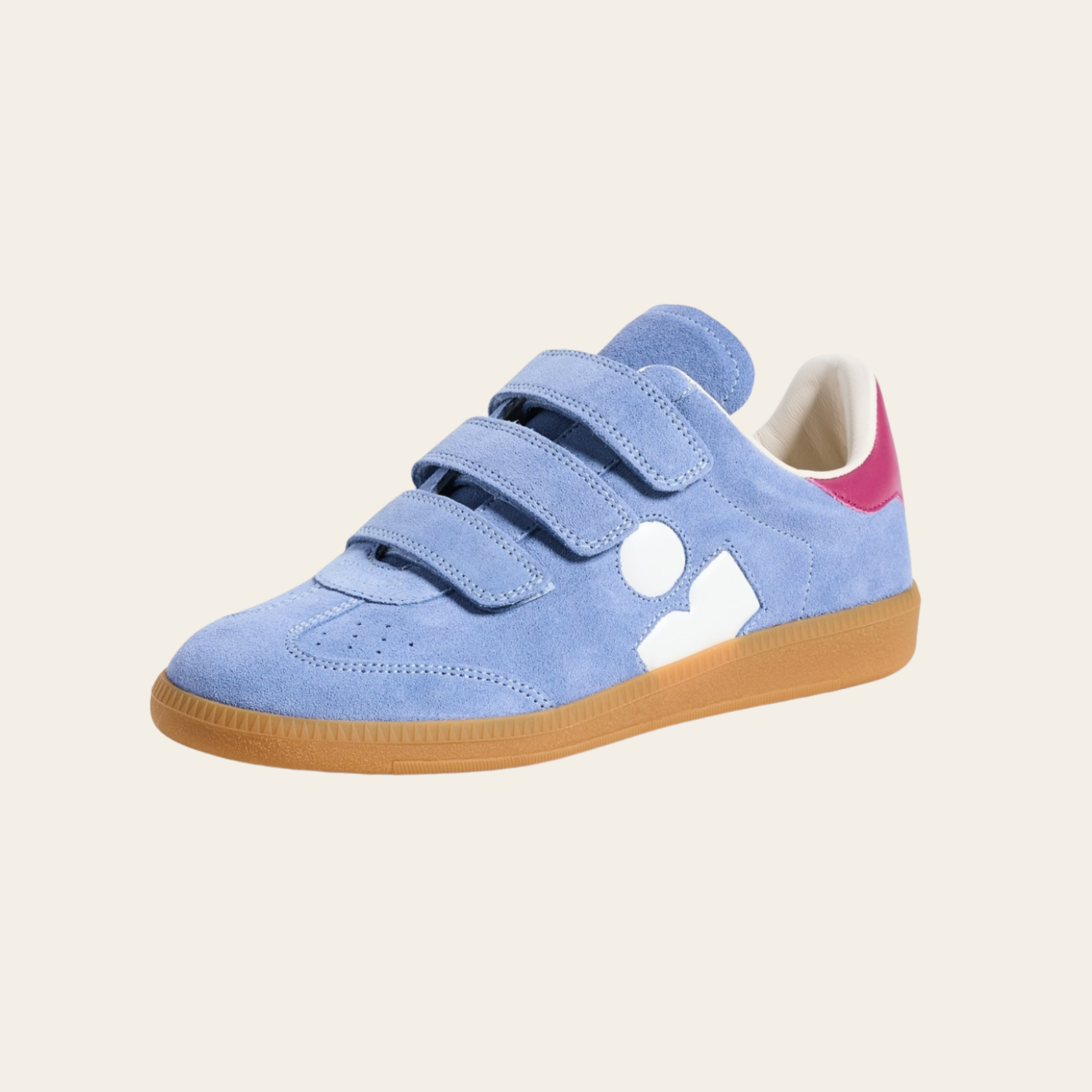 ISABEL MARANT - Beth Velcro Sneakers en suède, 39
