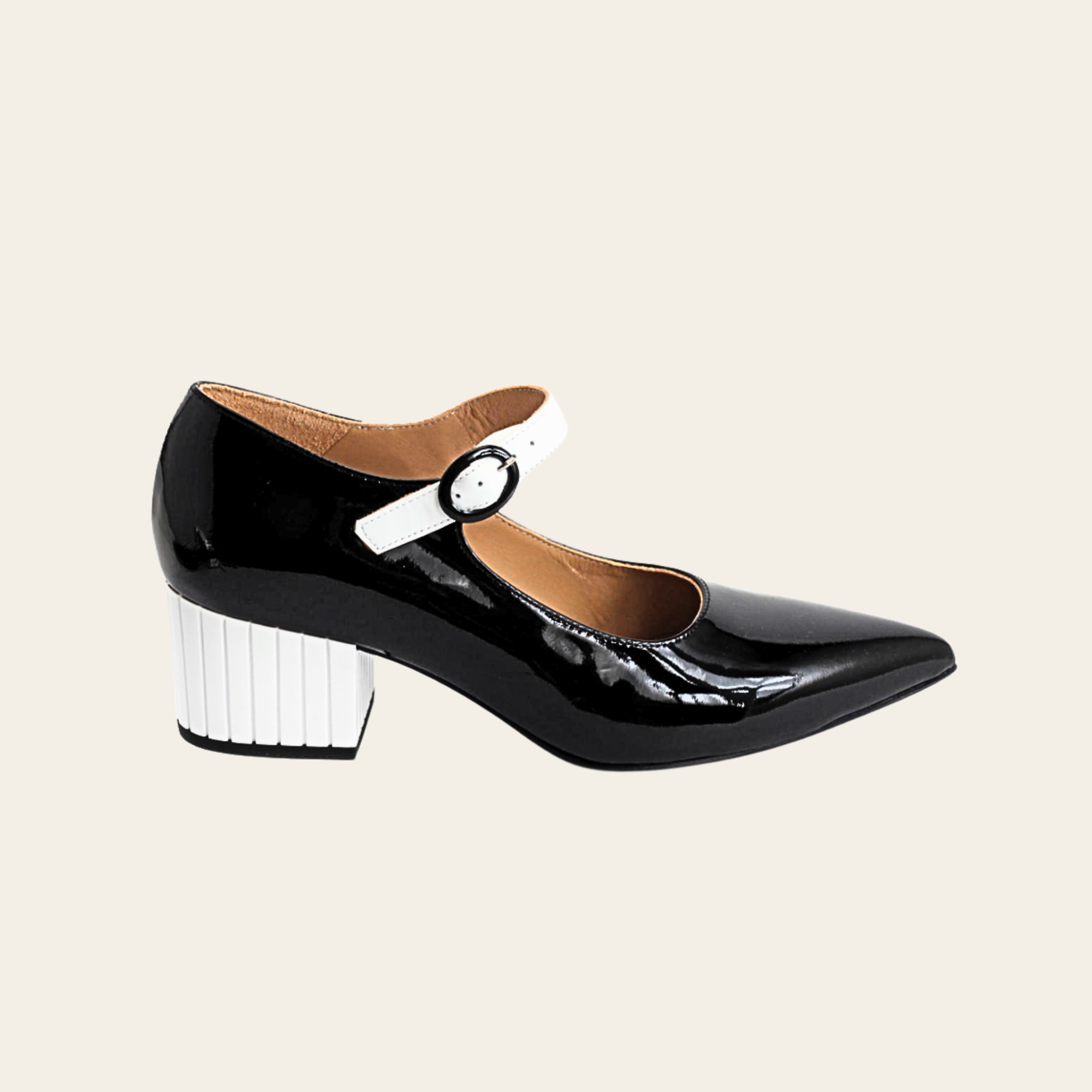 JOHN FLUEVOG - Effortless Vivian Block-Heeled Mary Jane, 39