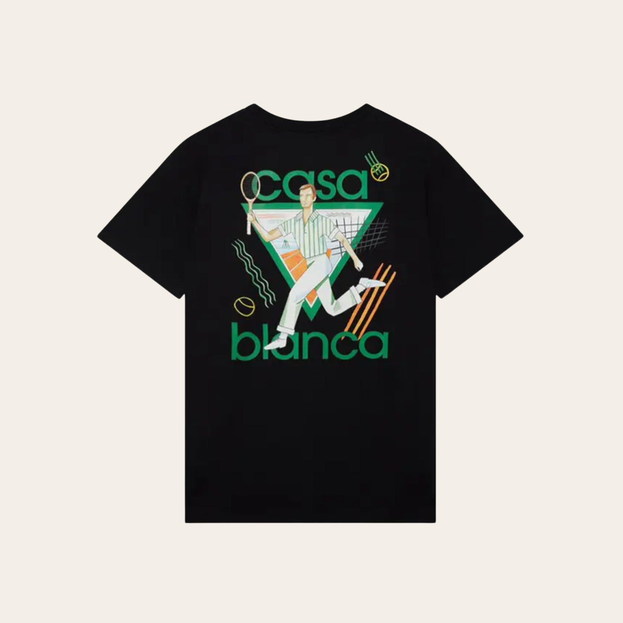 CASABLANCA - Le Jeu Printed Unisex T-Shirt, taille XL