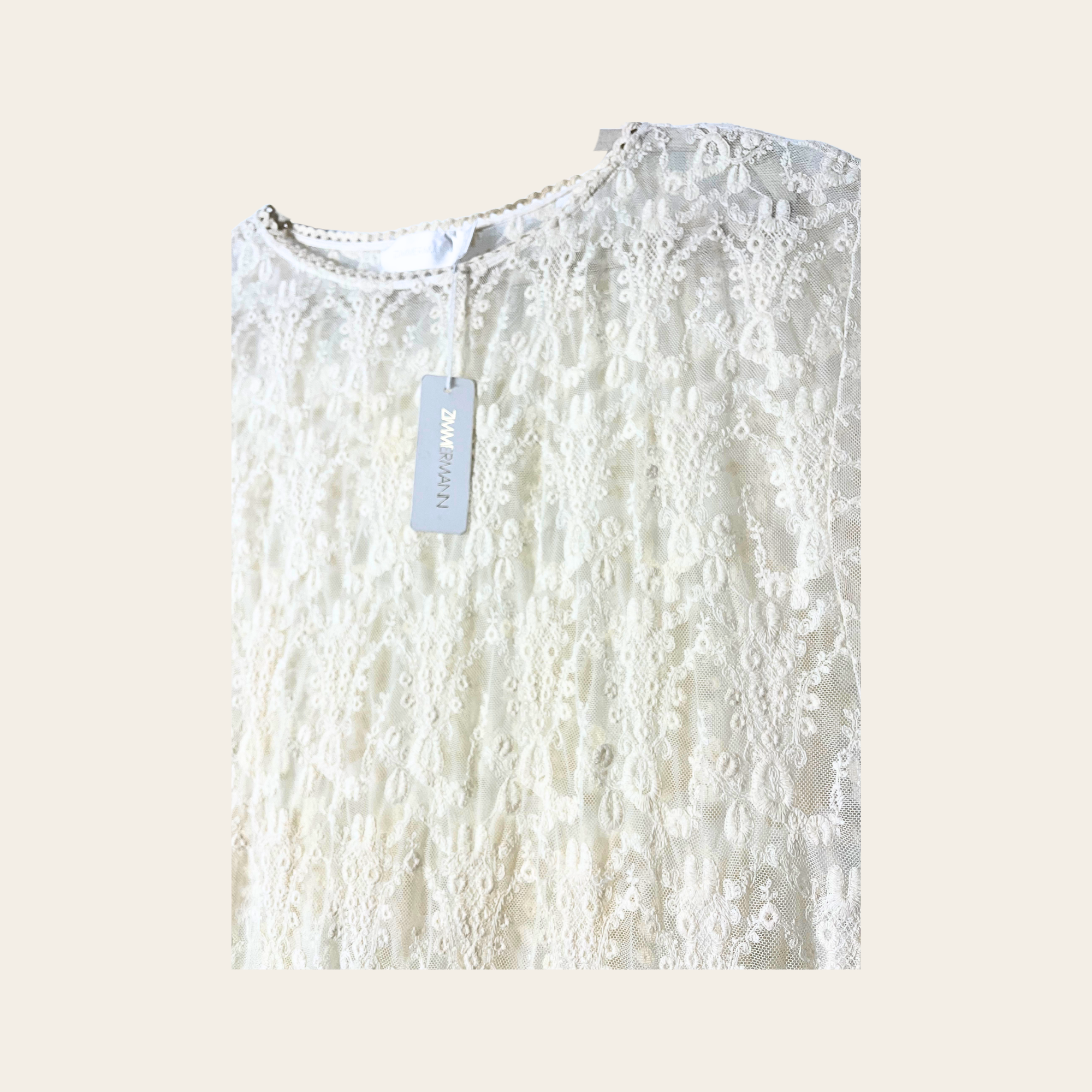 ZIMMERMANN - Provincial Lace Tee, S