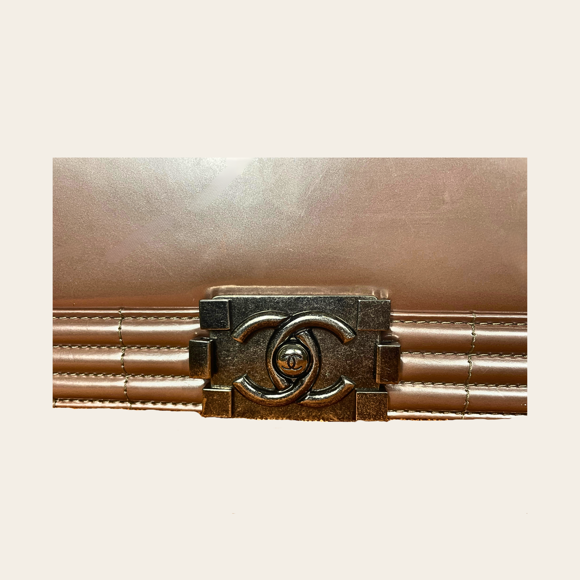 CHANEL - Boy Bag Large Old Medium “Chanel” Edition