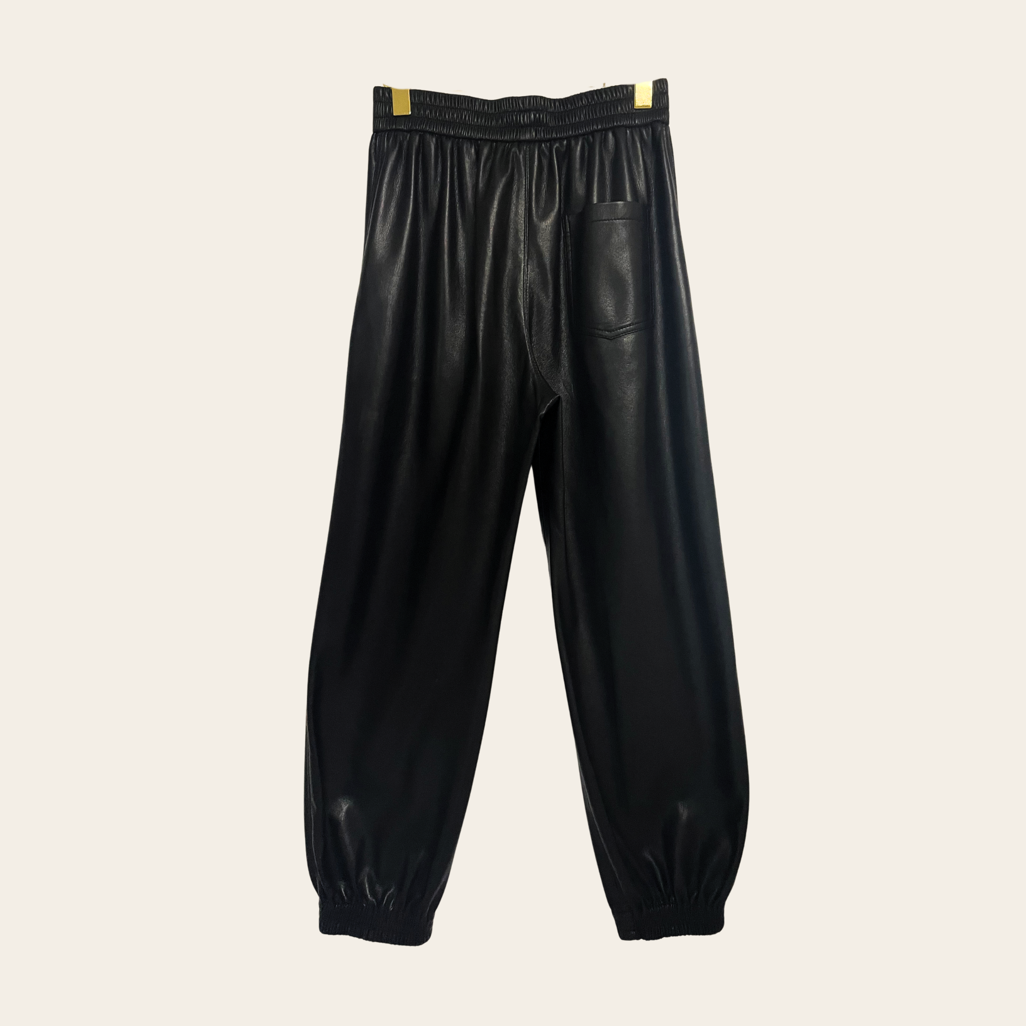 Nanushka - Hide Vegan Leather Sarouel Pants, S
