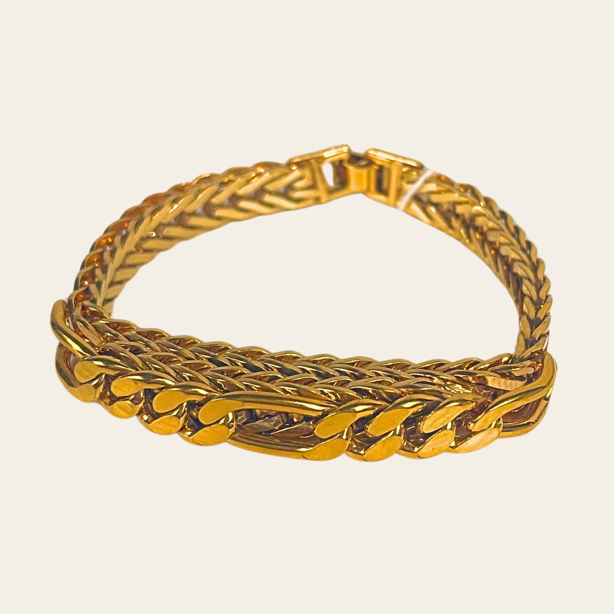 Sabrina Dehoff - Bracelet Maille Tressée