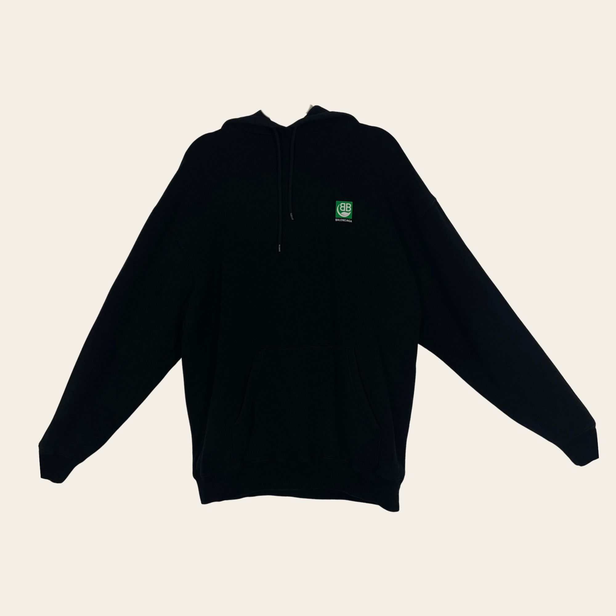 BALENCIAGA - BB Logo Hoodie, taille S