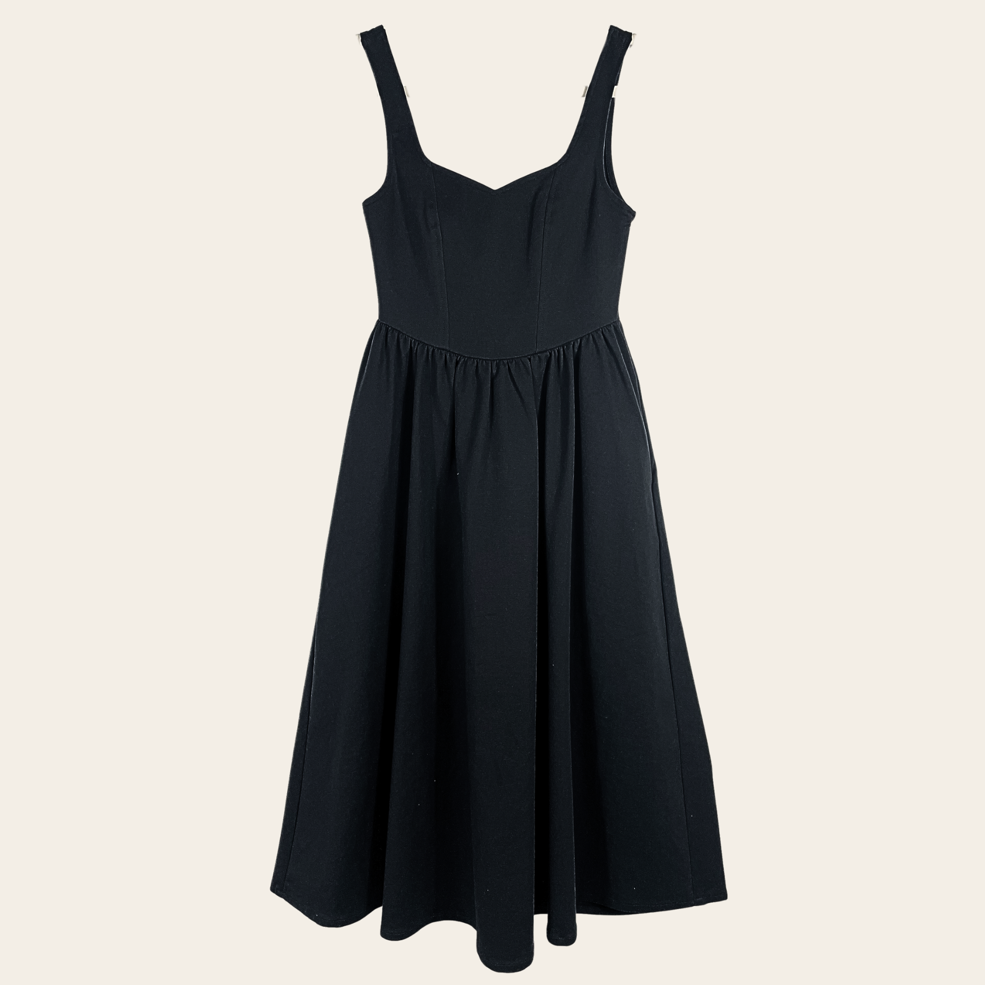 Toit Volant - Robe Midi Évasée à Poches, XS