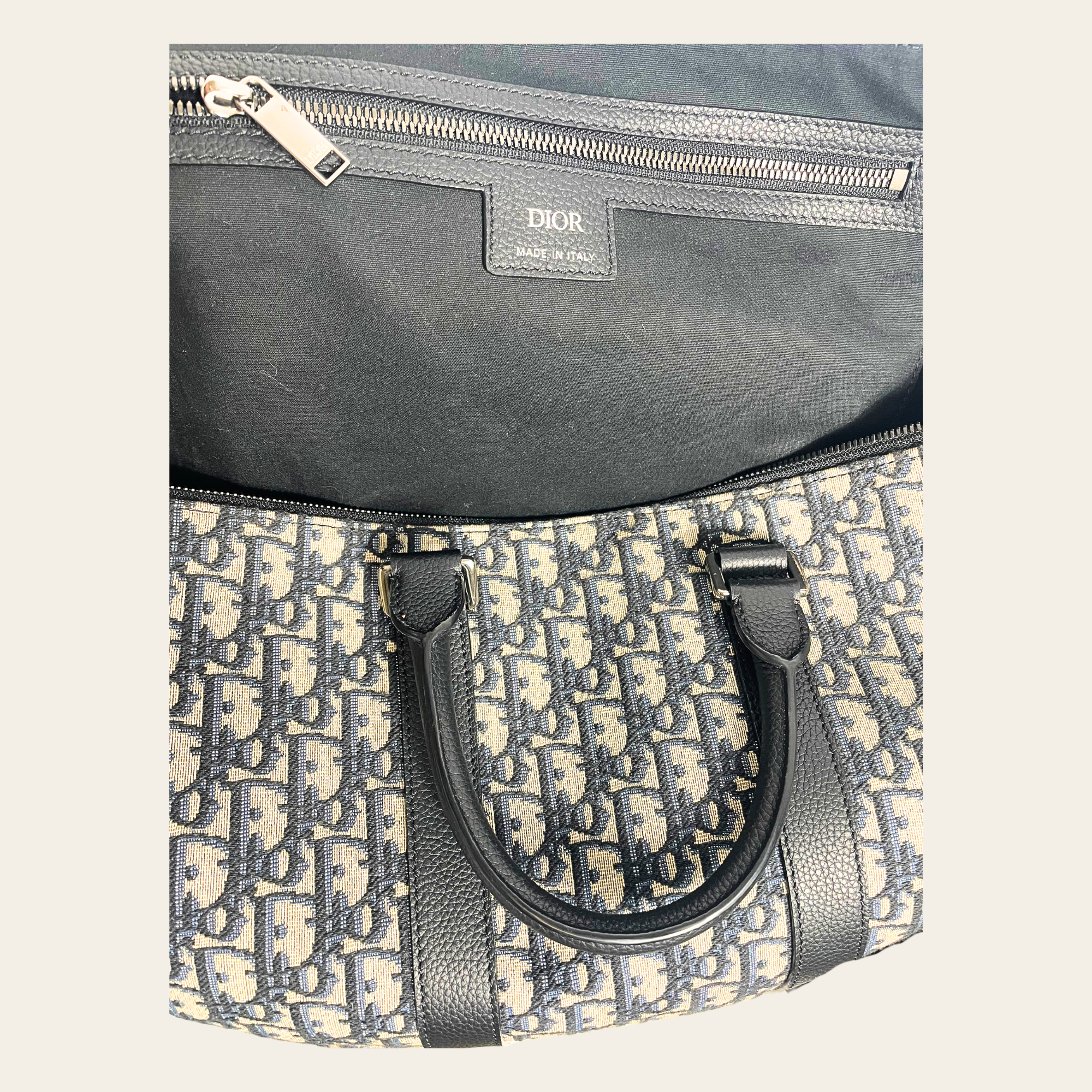 Dior - Oblique Weekender Bag