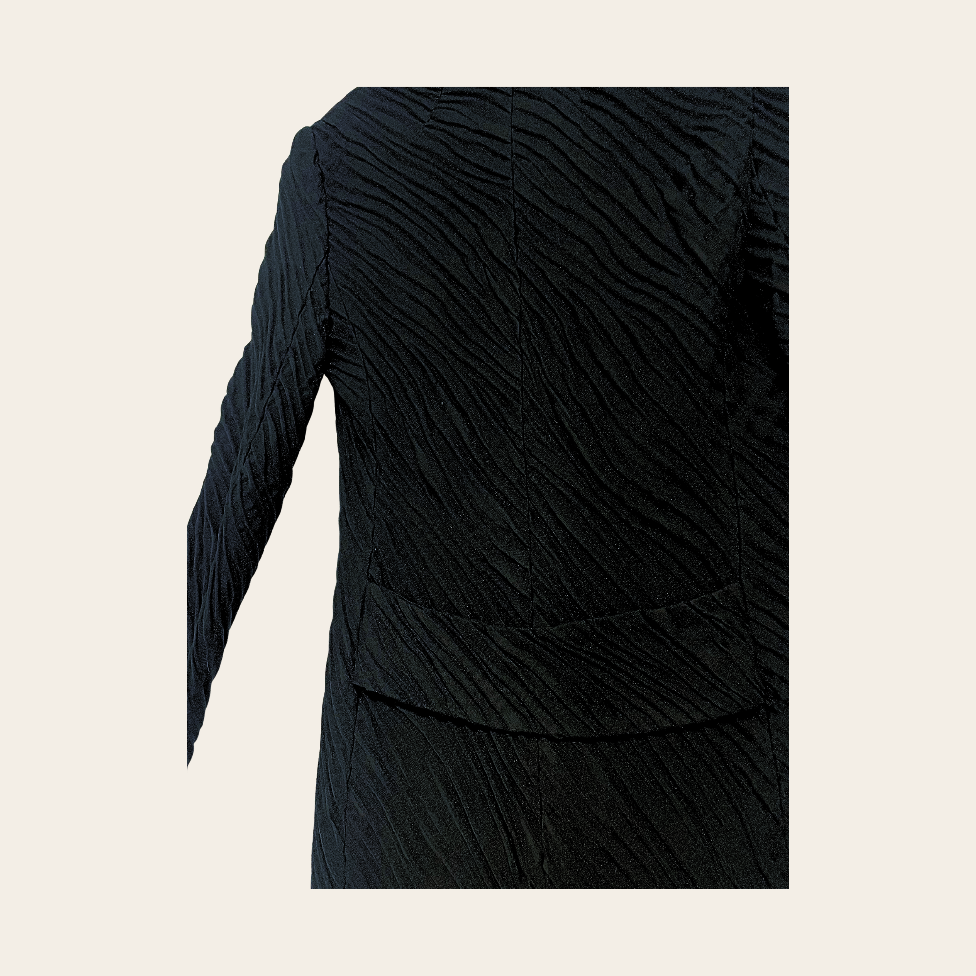 MARIE SAINT PIERRE - Robe Texturée Plissée Architecturale