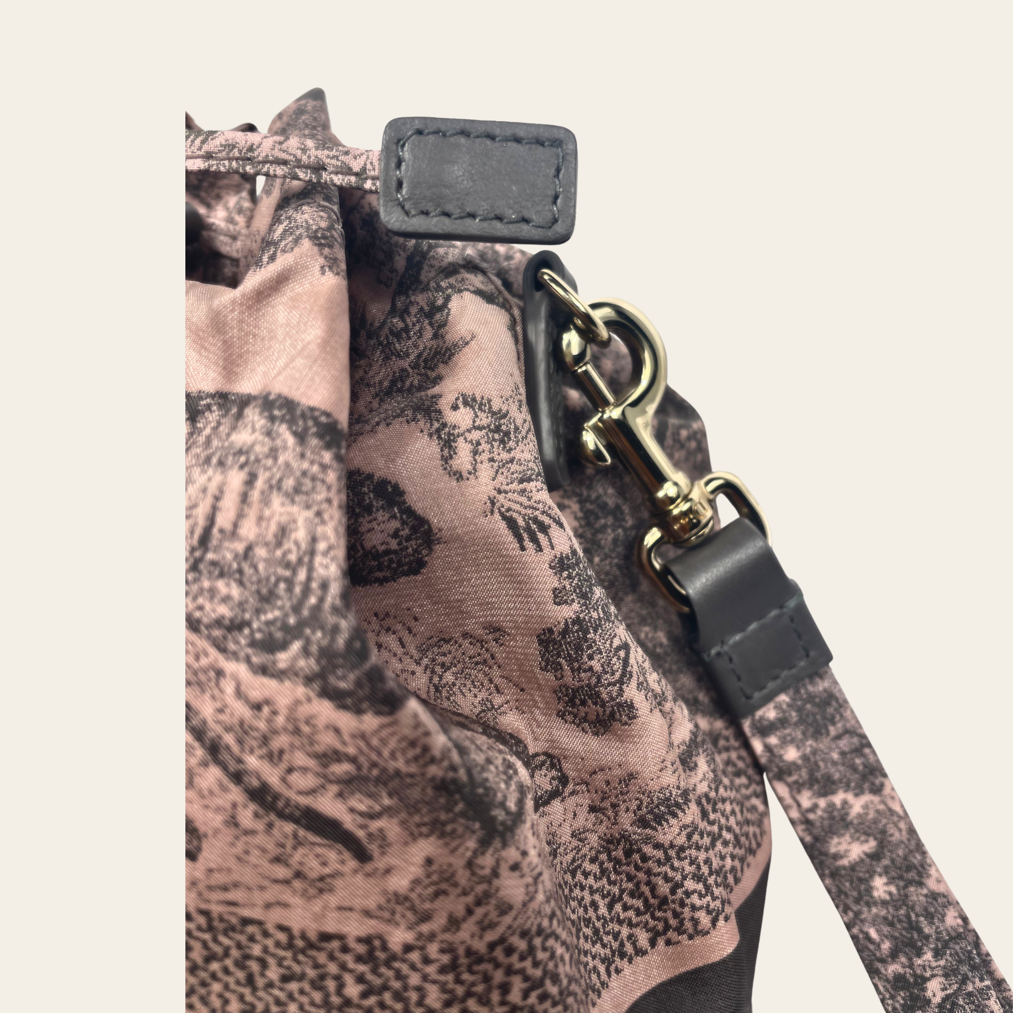 CHRISTIAN DIOR - Toile de Jouy Drawstring Bucket Bag