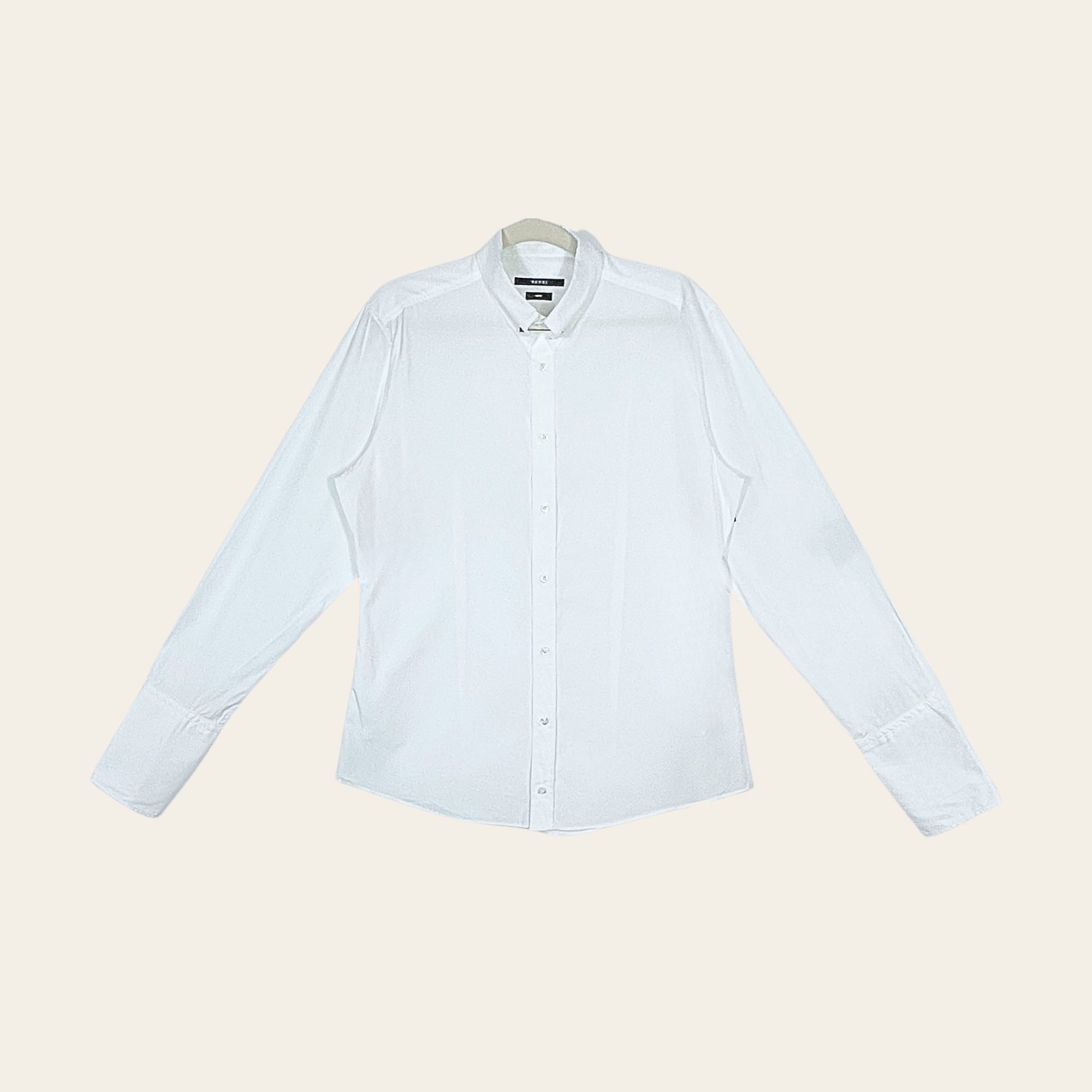 GUCCI - Cotton Shirt with Horsebit Collar Detail, S