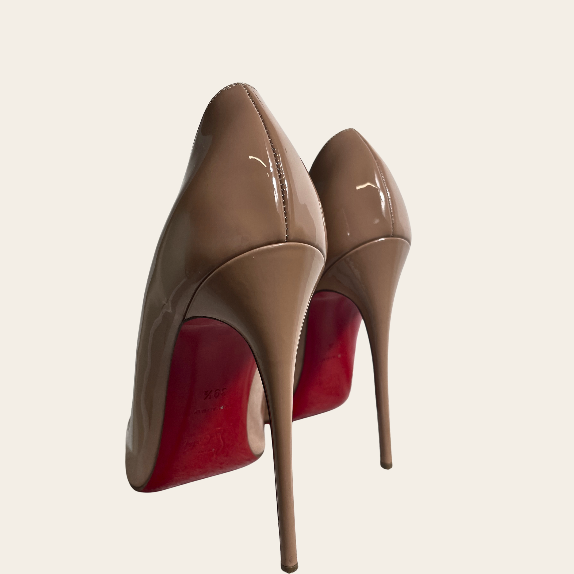 CHRISTIAN LOUBOUTIN - So Kate 120 Patent Pumps, 39.5