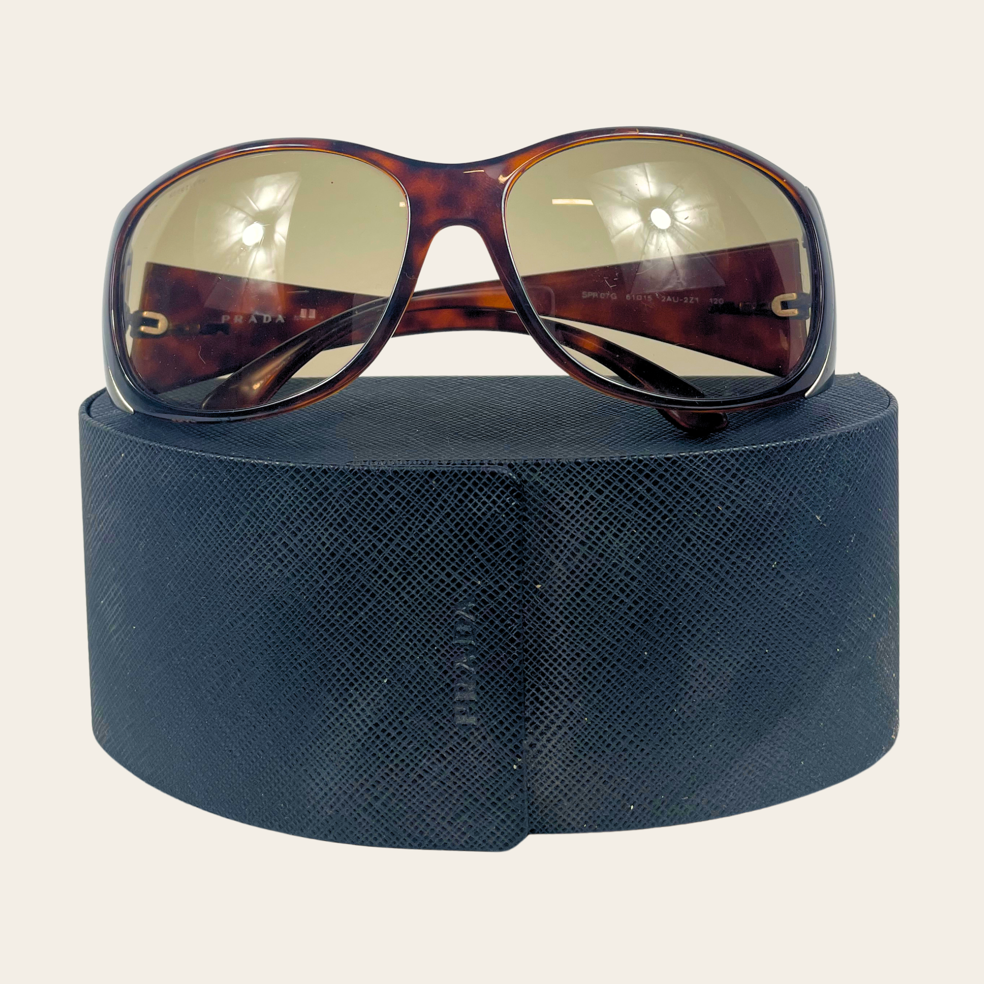 PRADA - SPR 76G Oversized Shield Sunglasses