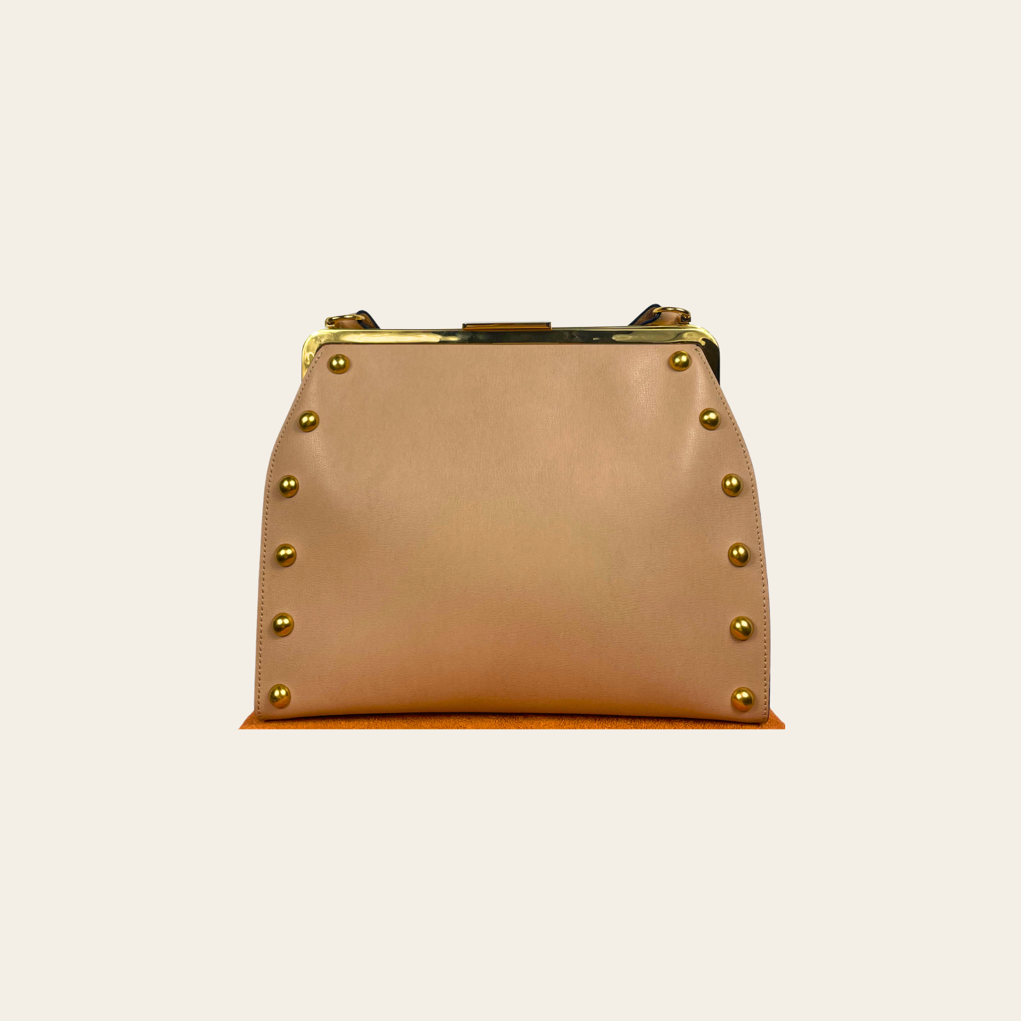 MARNI - Sac Frame Stud Leather Bag