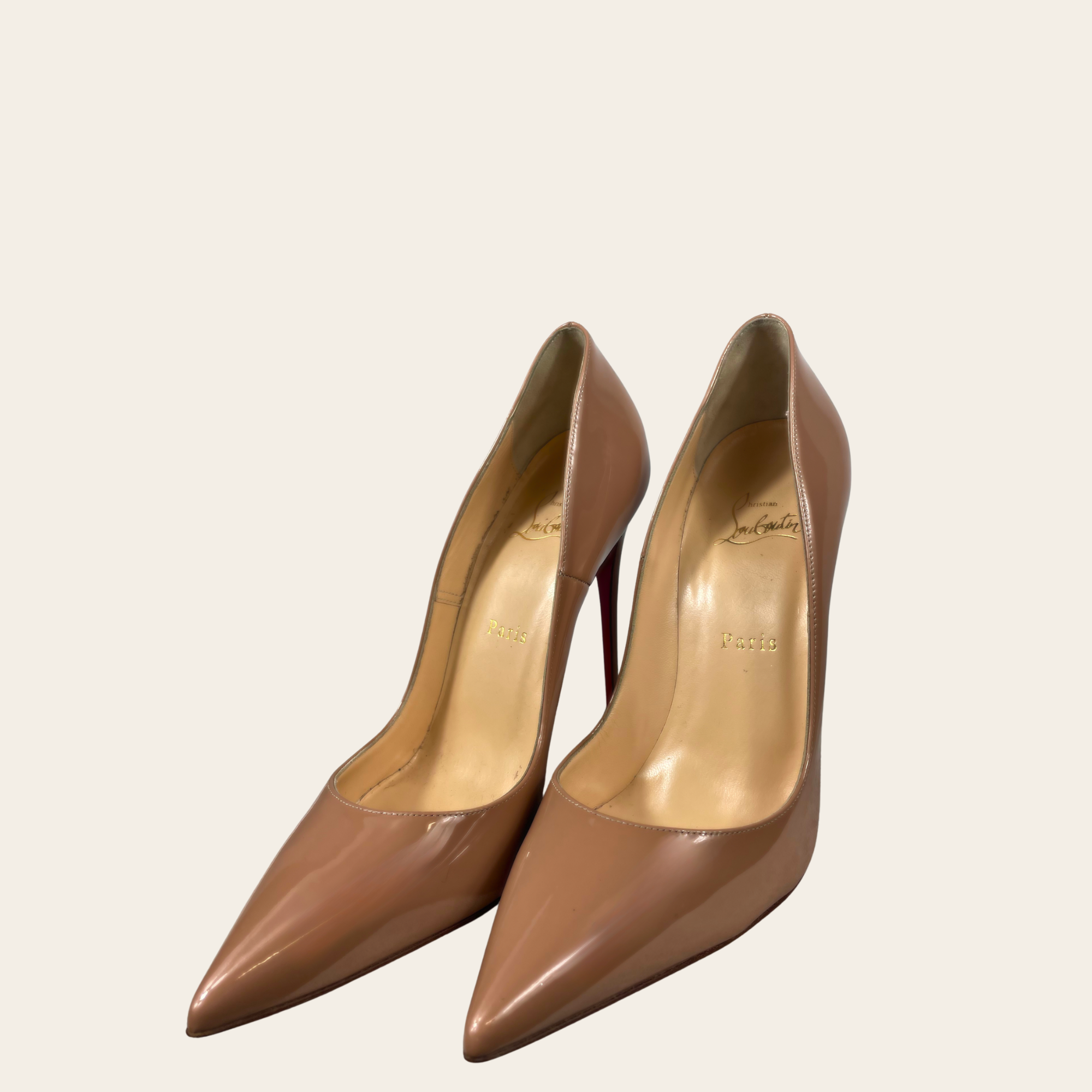 CHRISTIAN LOUBOUTIN - So Kate 120 Patent Pumps, 39.5