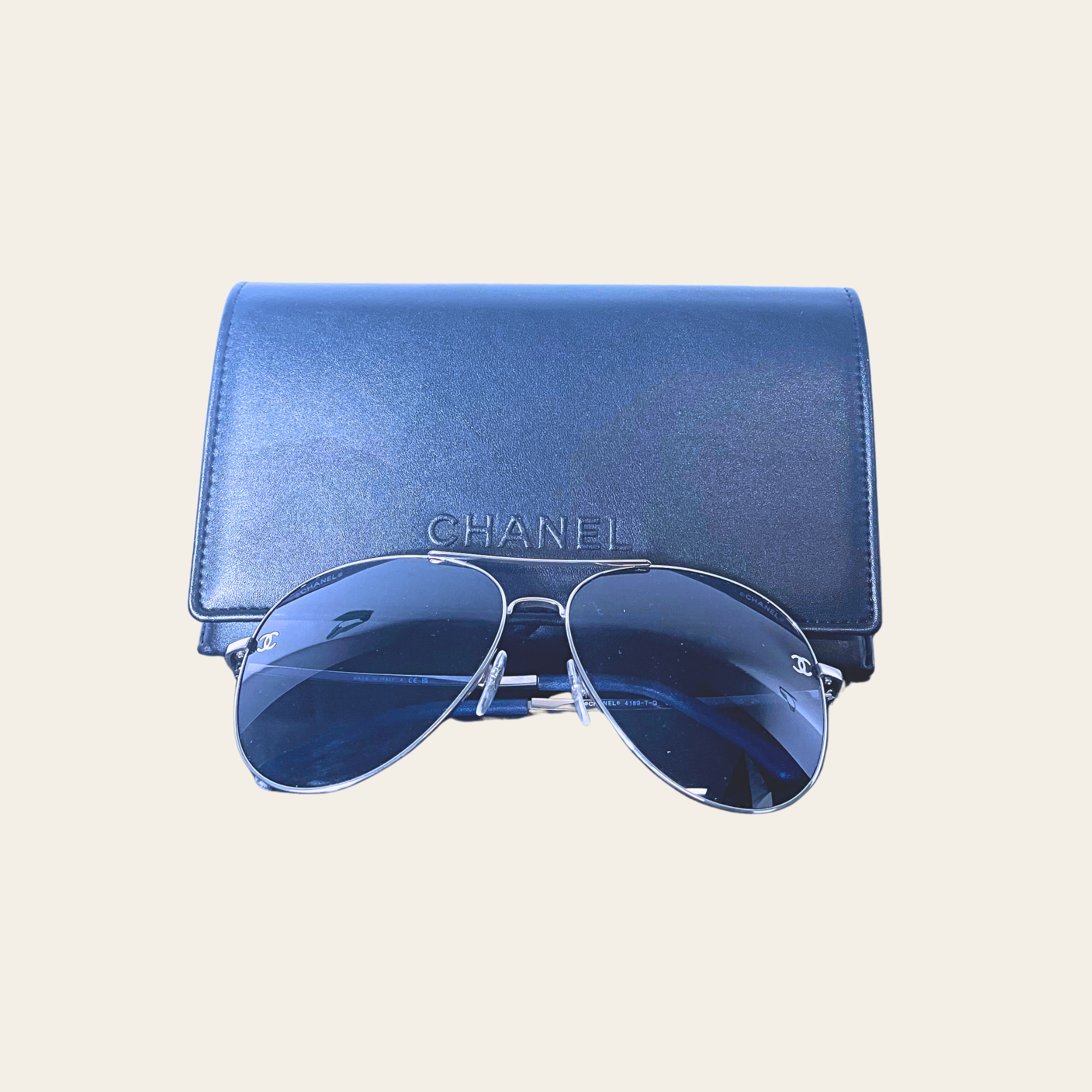 CHANEL - Aviator Sunglasses CH4189TQ