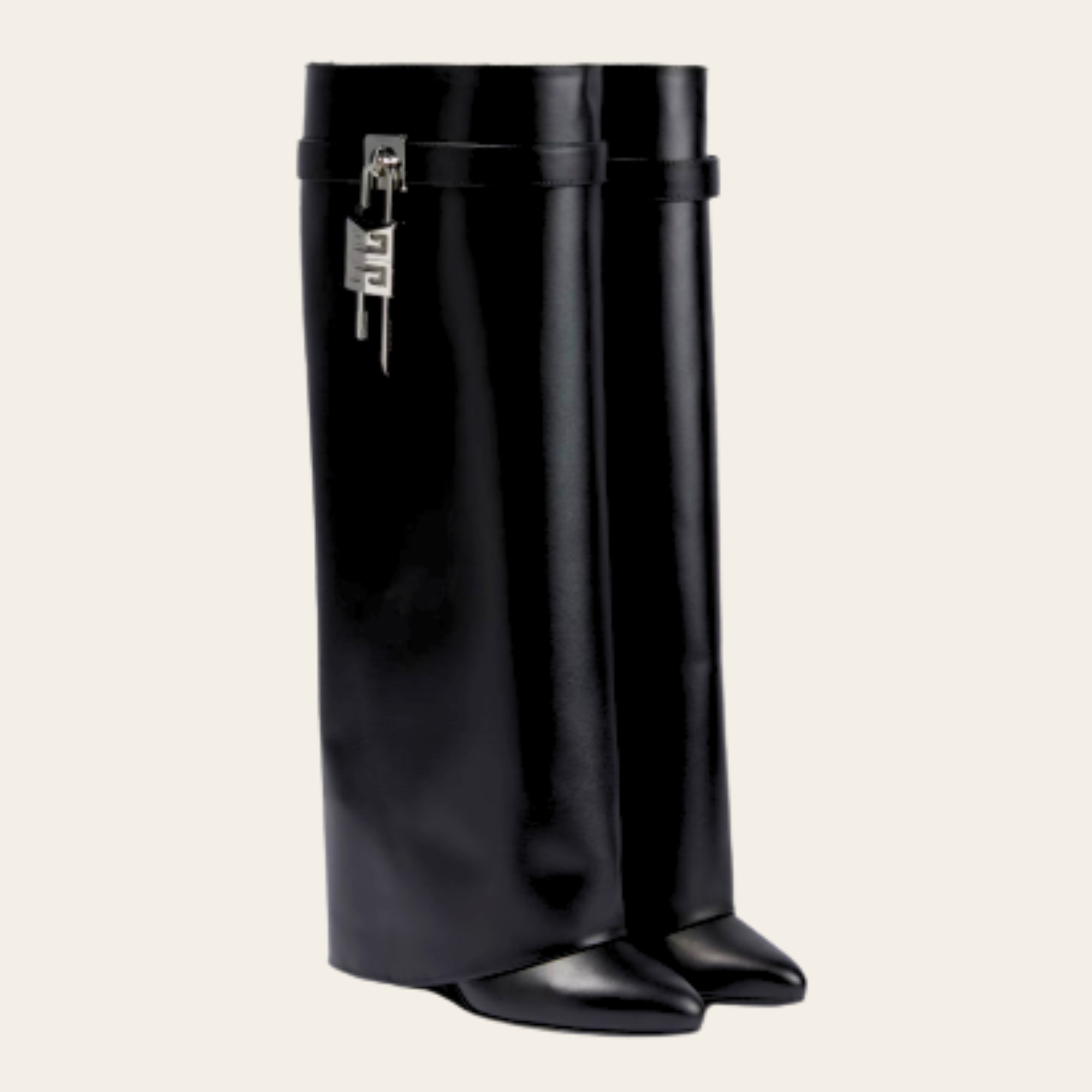GIVENCHY - Shark Lock Tank Boots 39