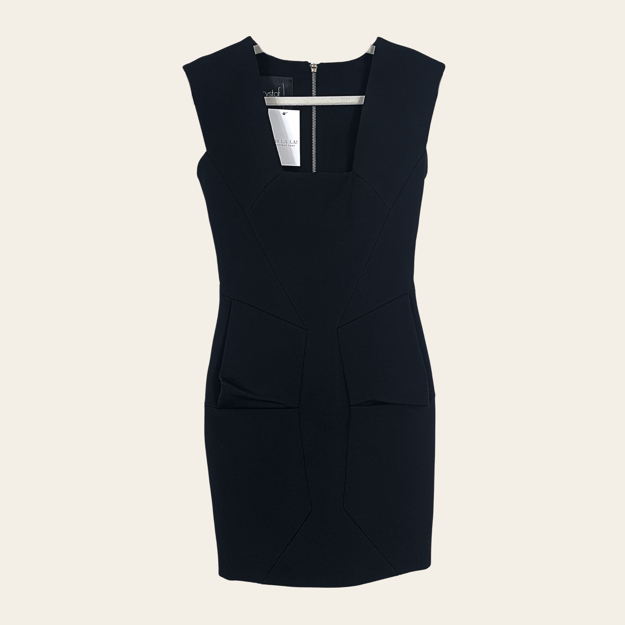 KRYSTOF STROZYNA - Structured Architectural Dress XS