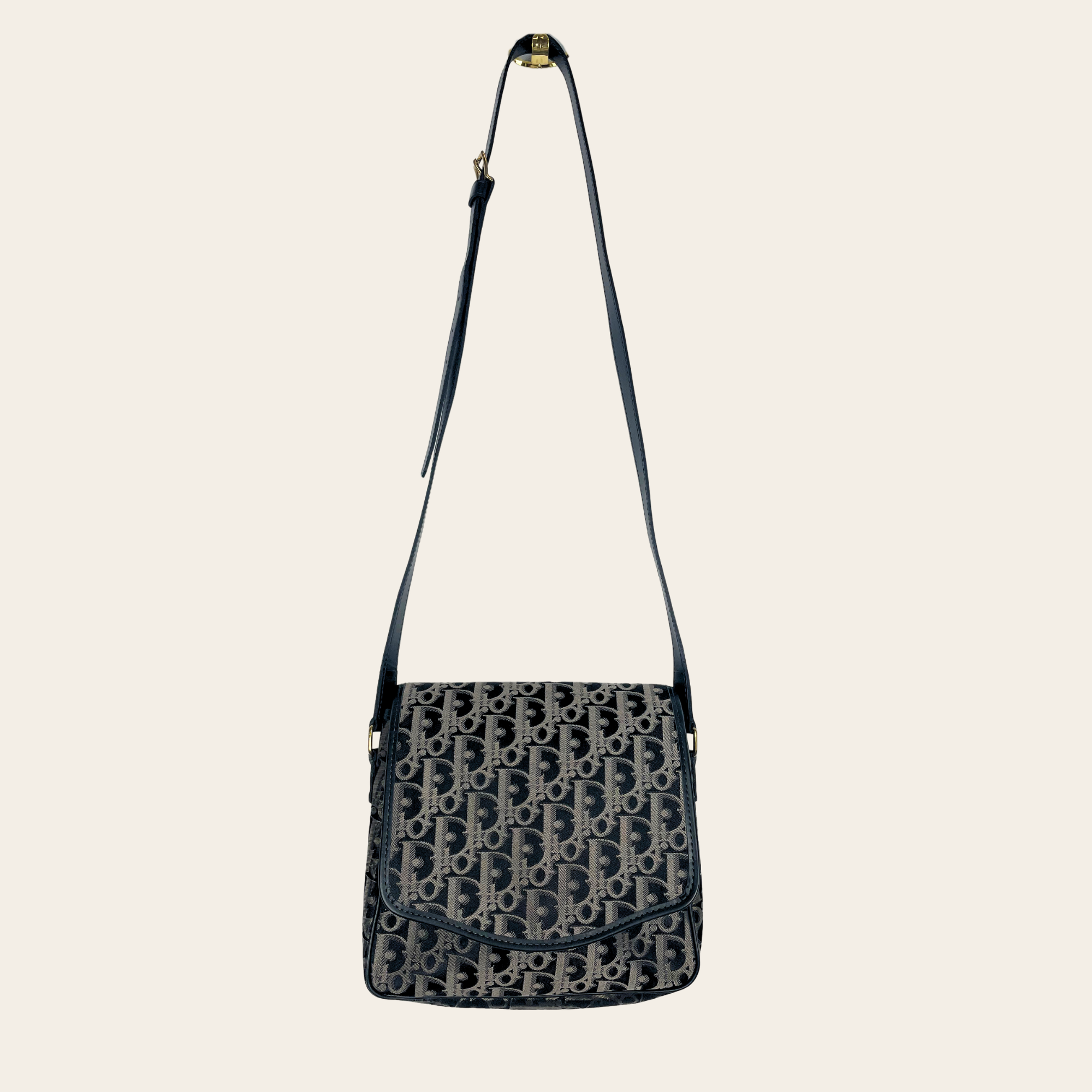 Christian Dior - Trotter Flap Shoulder Bag Monogram