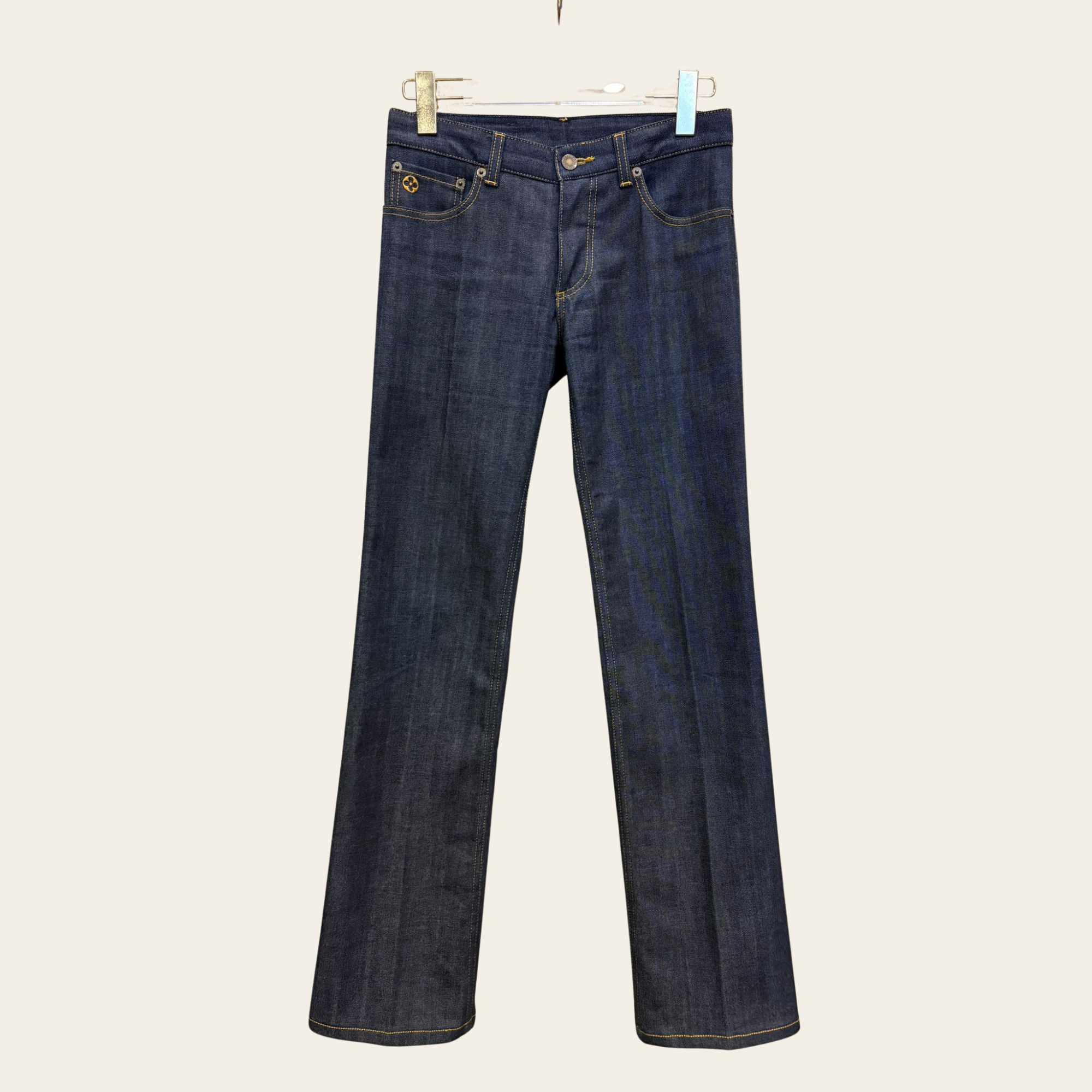 LOUIS VUITTON -Jean “Toile Denim Inventeur Bootcut”