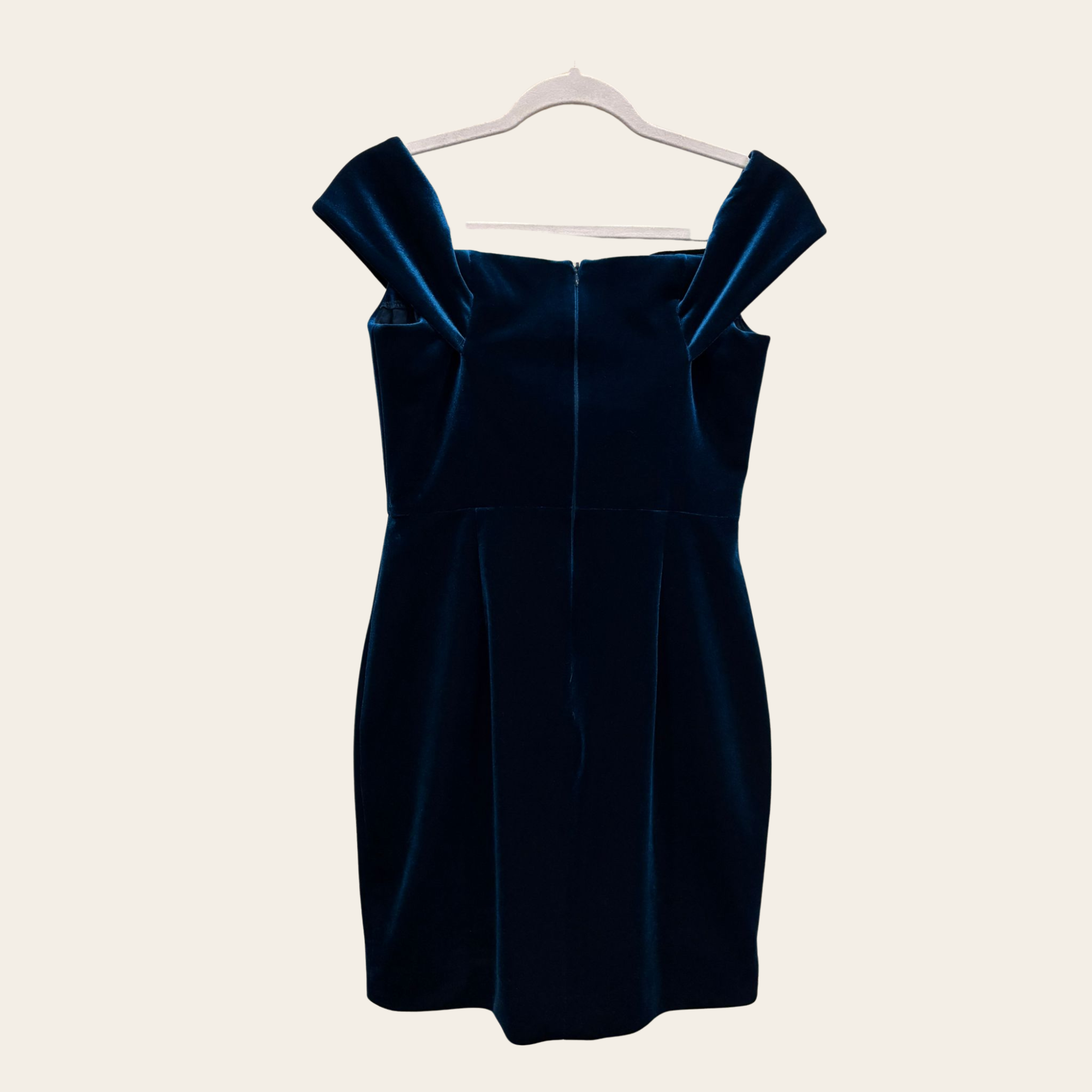 Nicholas - Draped Off-Shoulder Velvet XS/SMALL