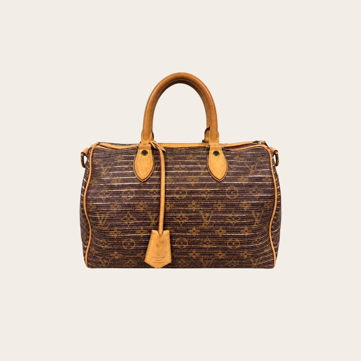 LOUIS VUITTON — Sac Speedy 30 Monogram Eden Pêche, ÉDITION LIMITÉE